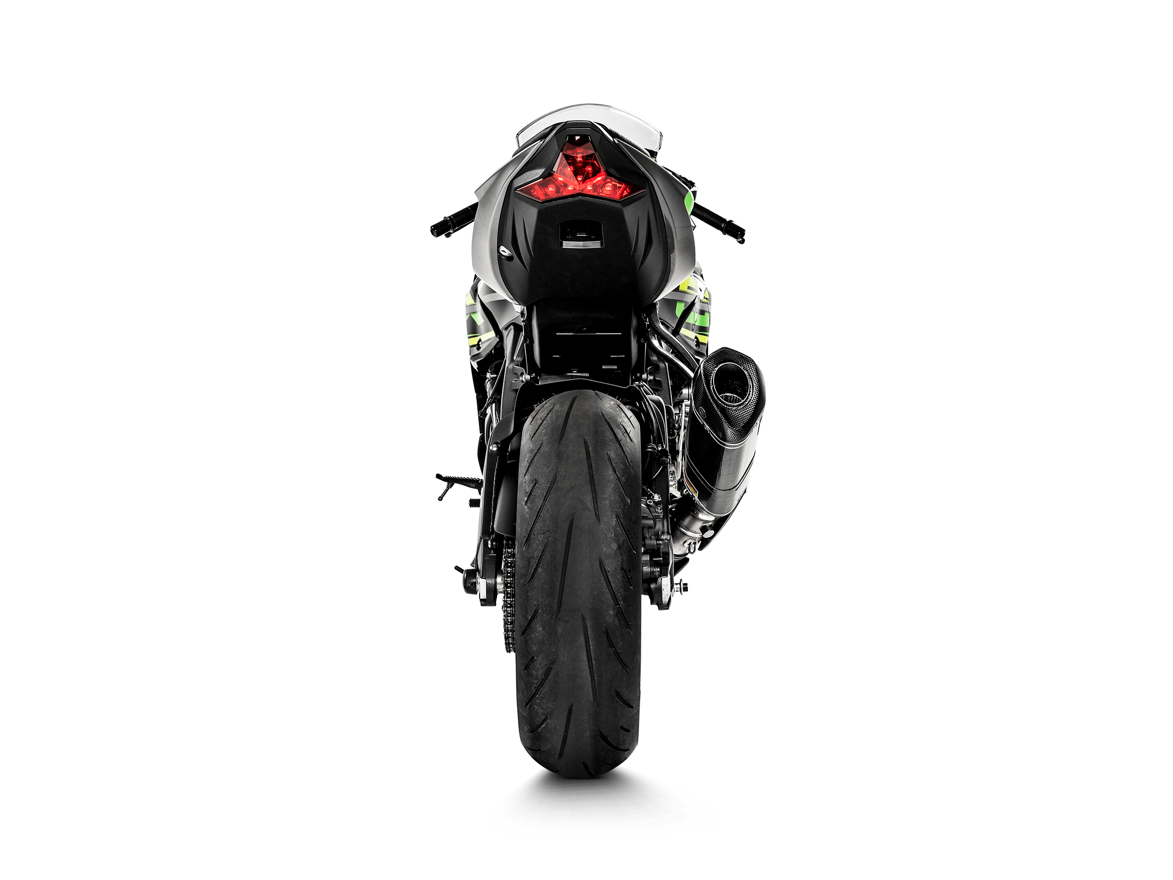 KAWASAKI NINJA ZX-6R Akrapovič Slip-On Line (Carbon) 2009-2026 - immagine 4
