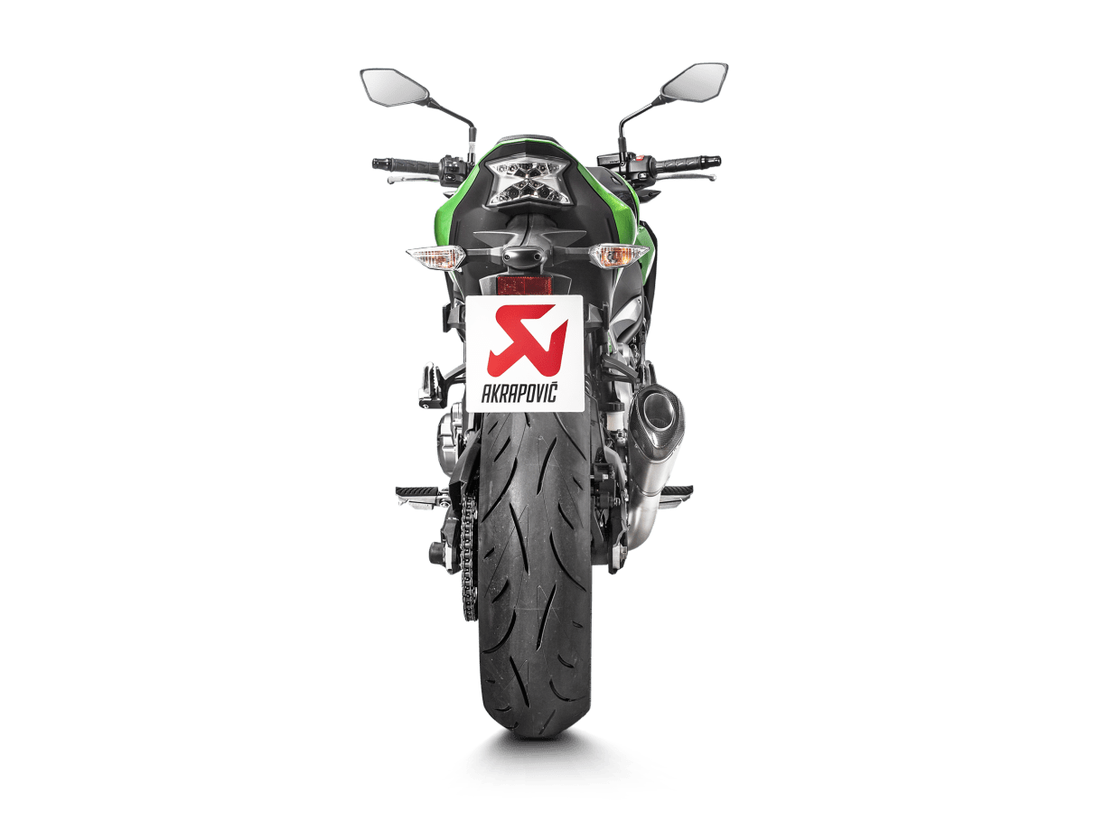 KAWASAKI Z 900 Akrapovič Slip-On Line (Titanium) 2017-2019 - immagine 4