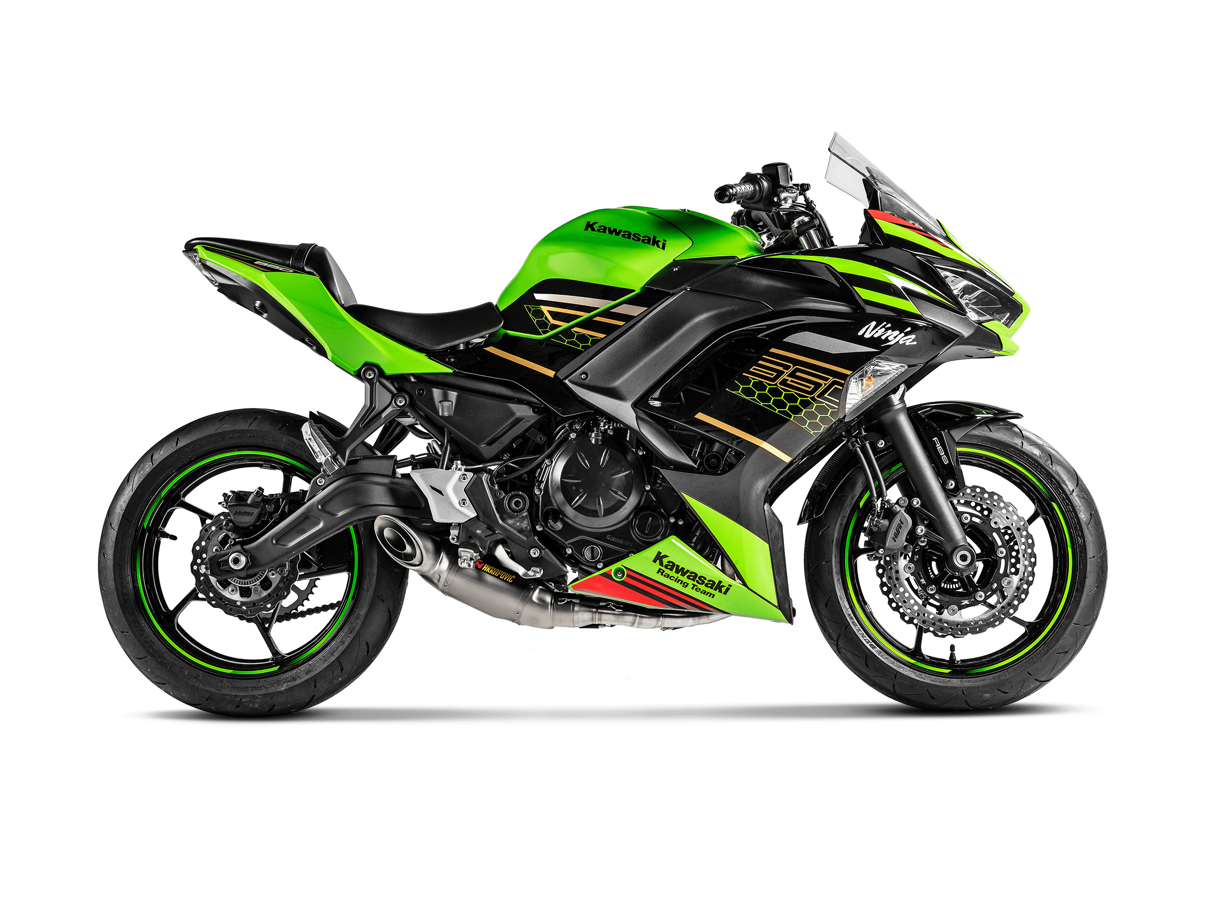 KAWASAKI Z 650 Akrapovič Racing Line (Titanium) 2017-2026 - Image 2