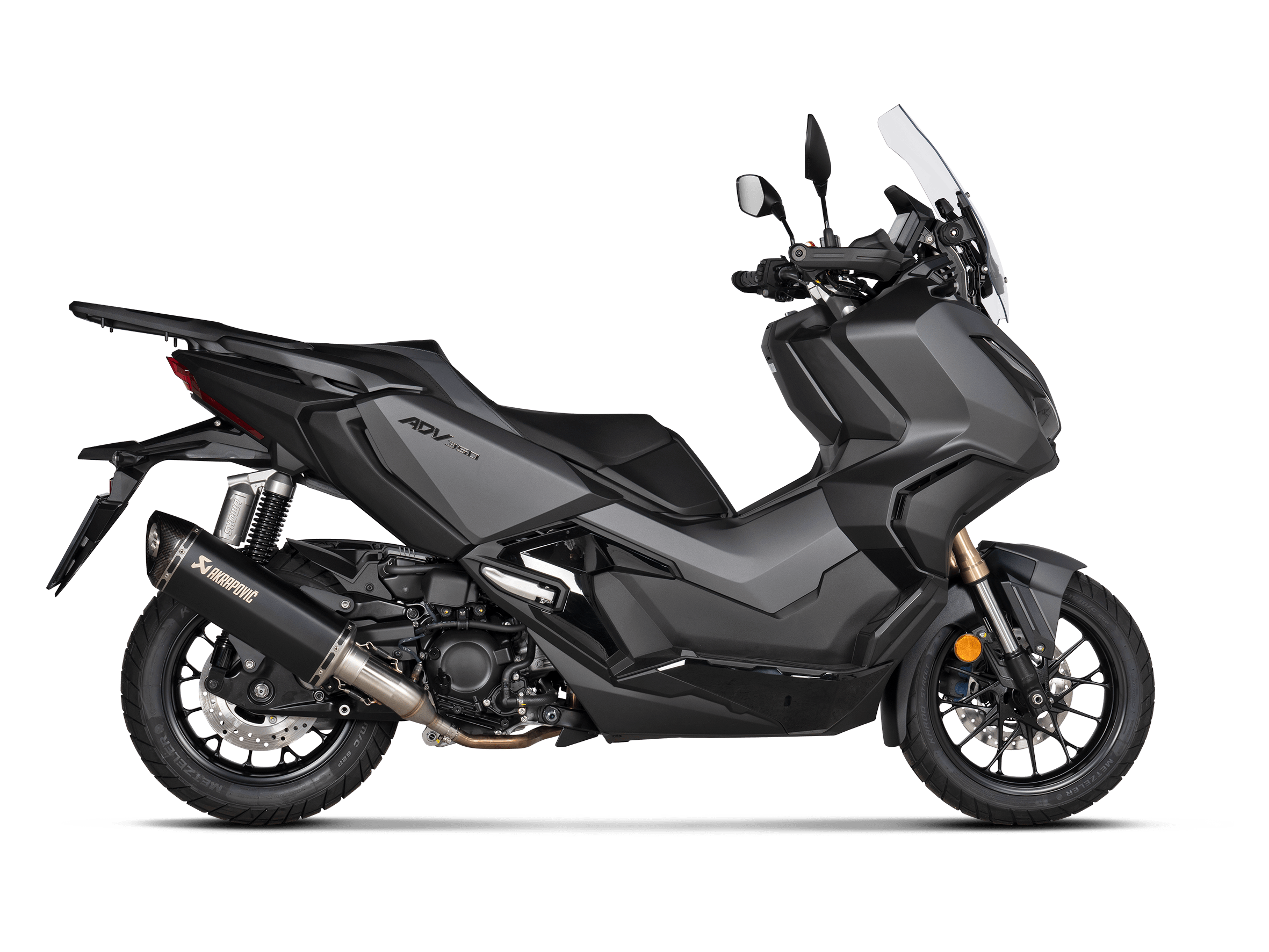 HONDA ADV 350 Akrapovič Slip-On Line (SS) 2022-2024 - immagine 2