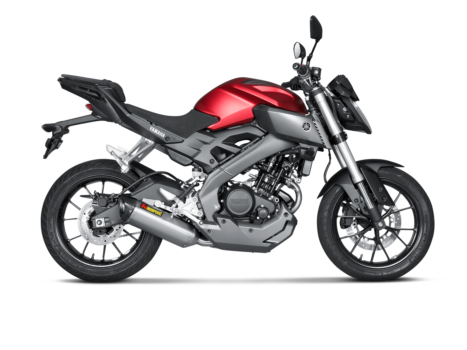 YAMAHA MT-125 Akrapovič Racing Line (Titanium) 2014-2019 - Slika 2