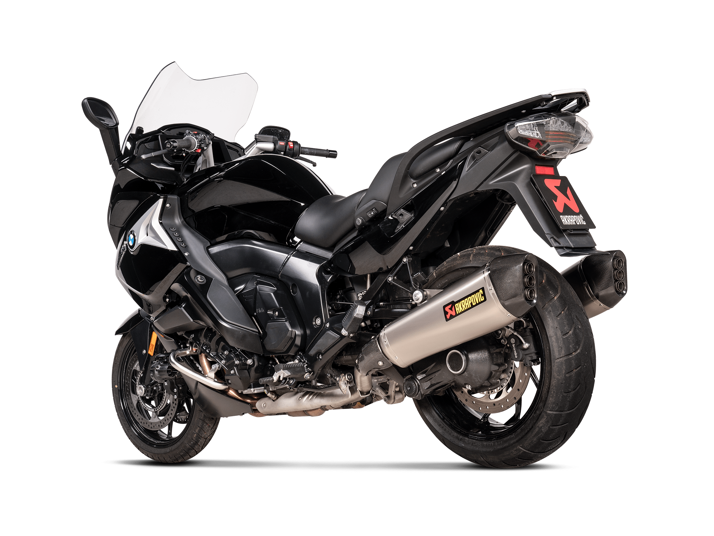 BMW K 1600 GT / GTL Akrapovič Slip-On Line (Titanium) 2011-2024 - immagine 3