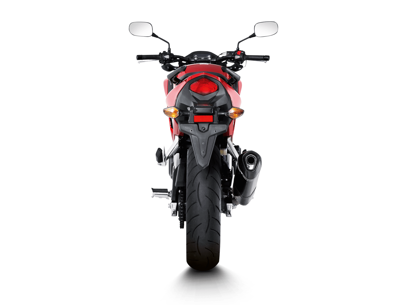 HONDA CB 400 F Akrapovič Slip-On Line (Carbon) 2013-2015 - immagine 4