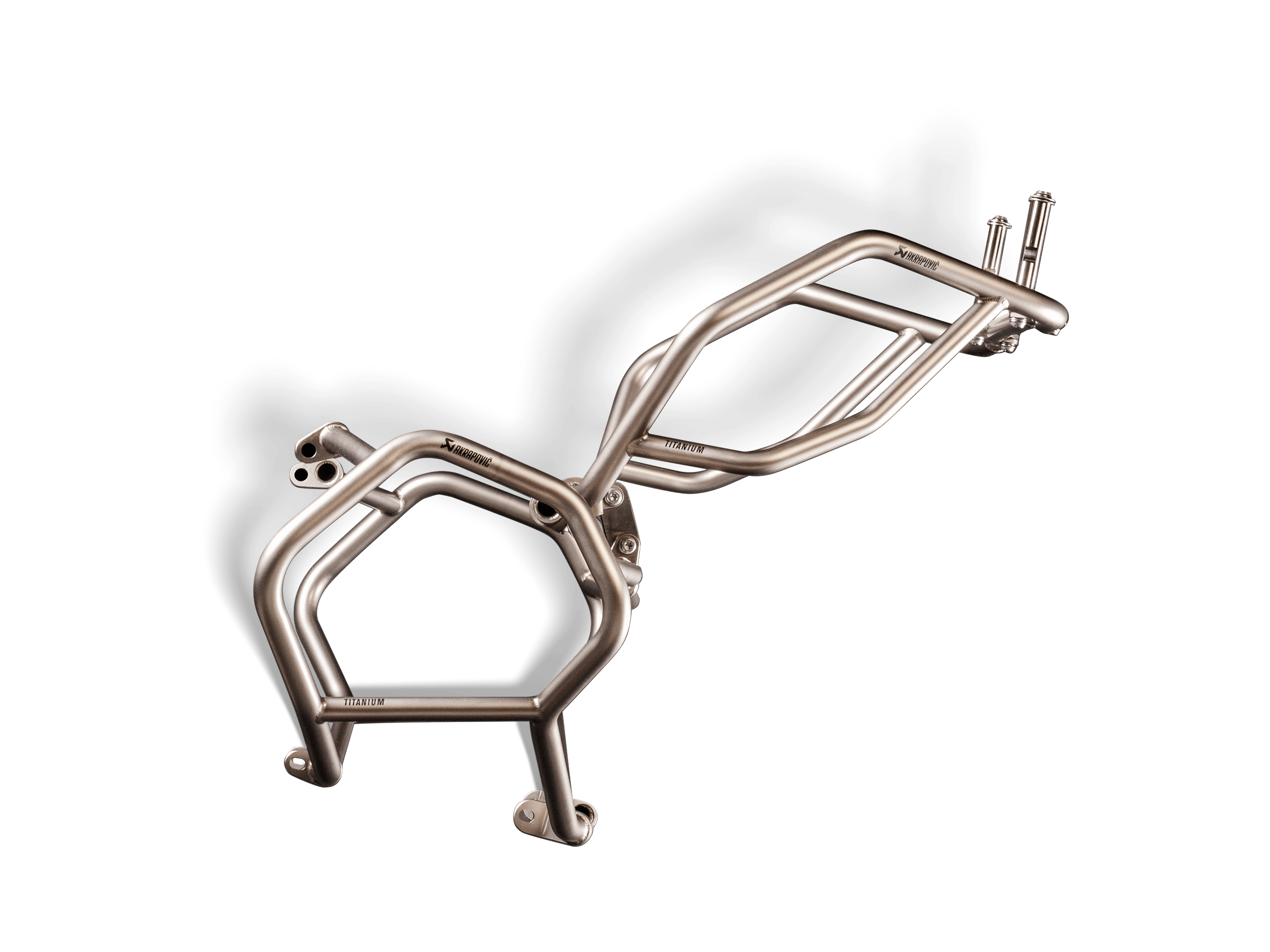 BMW R 1250 GS / ADVENTURE Akrapovič Upper Protection Bar Set (Titanium) 2019-2023 - Image 2
