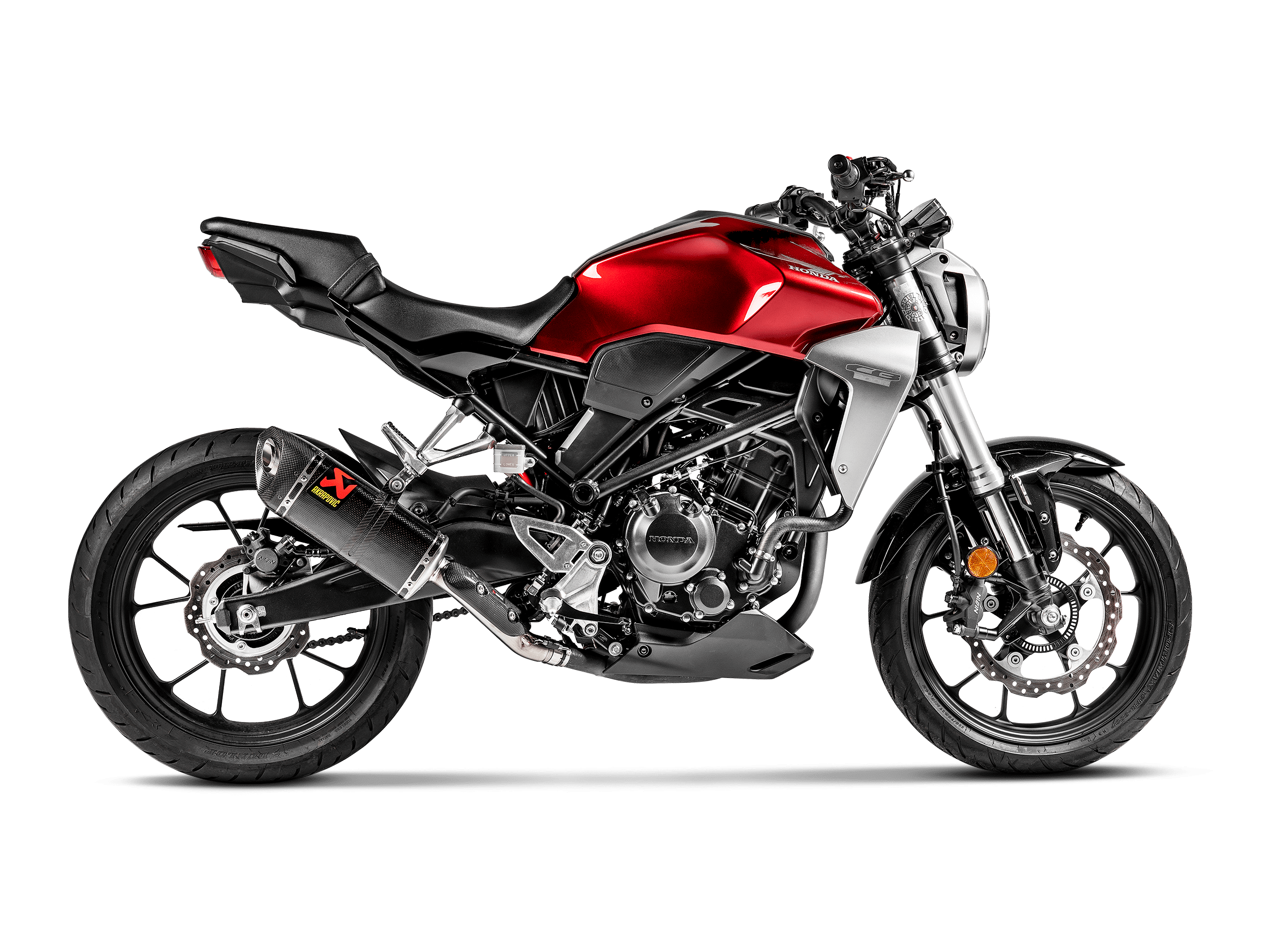 HONDA CB 300 R Akrapovič Slip-On Line (Carbon) 2018-2020 - immagine 2