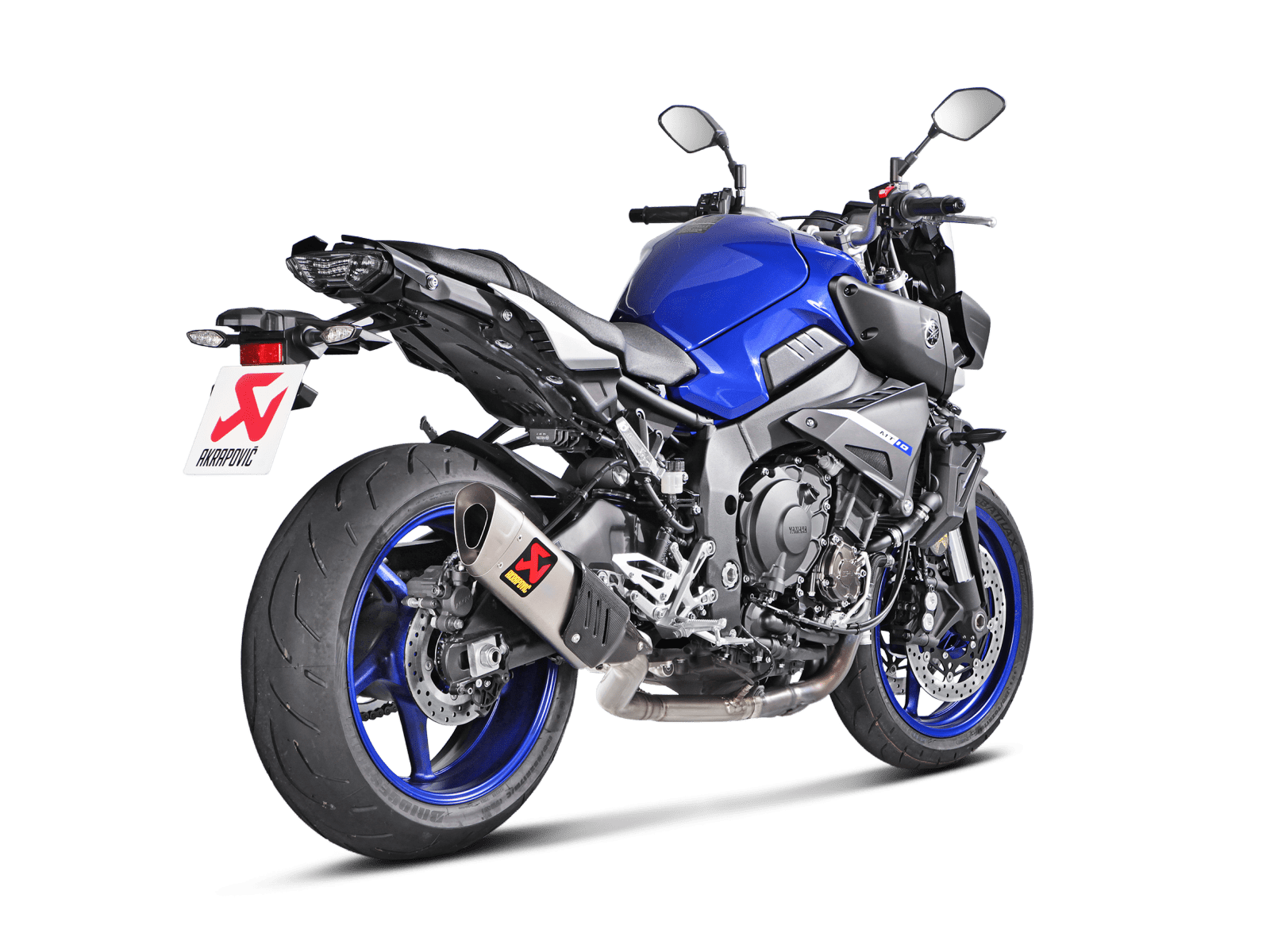 YAMAHA MT-10 Akrapovič Optional Link Pipe/Collector (Titanium) 2016-2021 - Slika 3