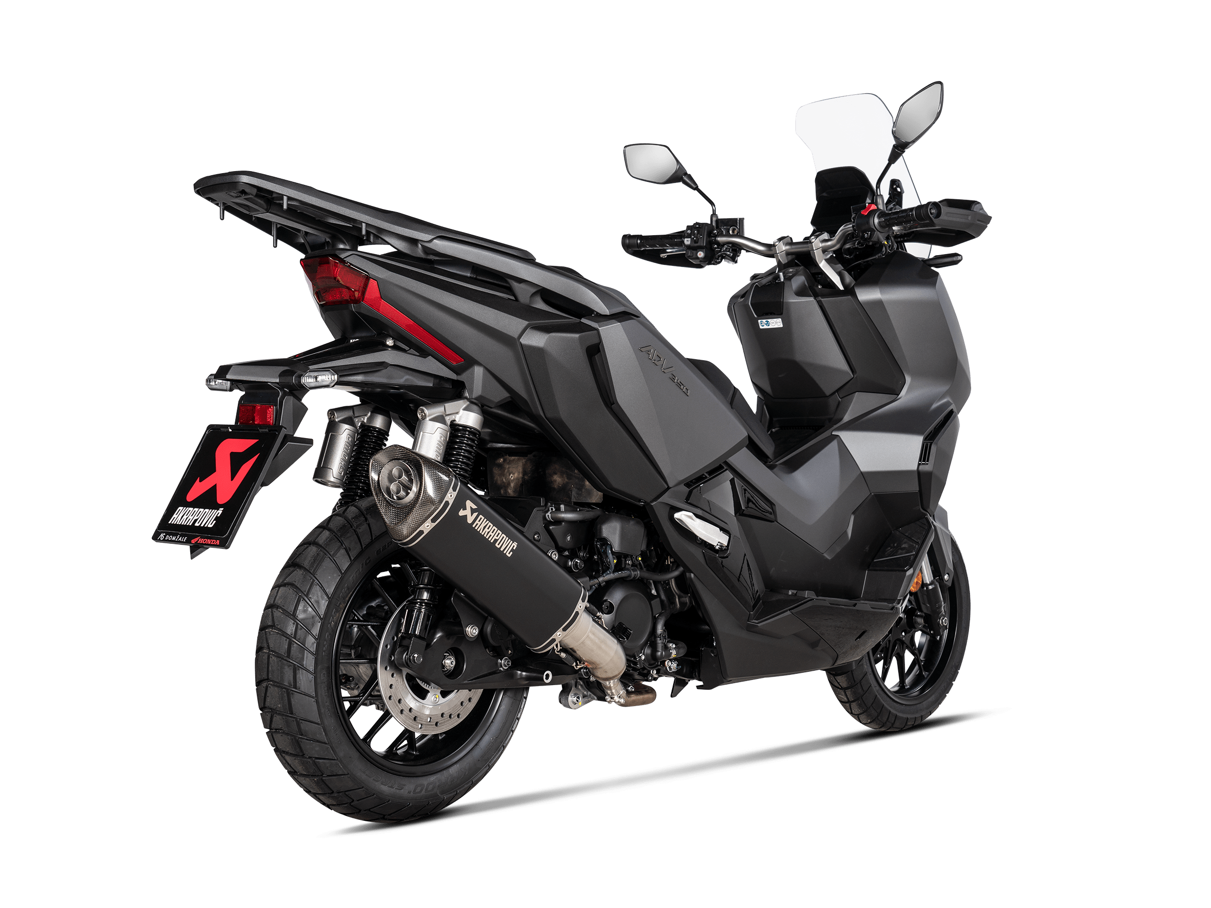 HONDA ADV 350 Akrapovič Slip-On Line (SS) 2022-2024 - immagine 3