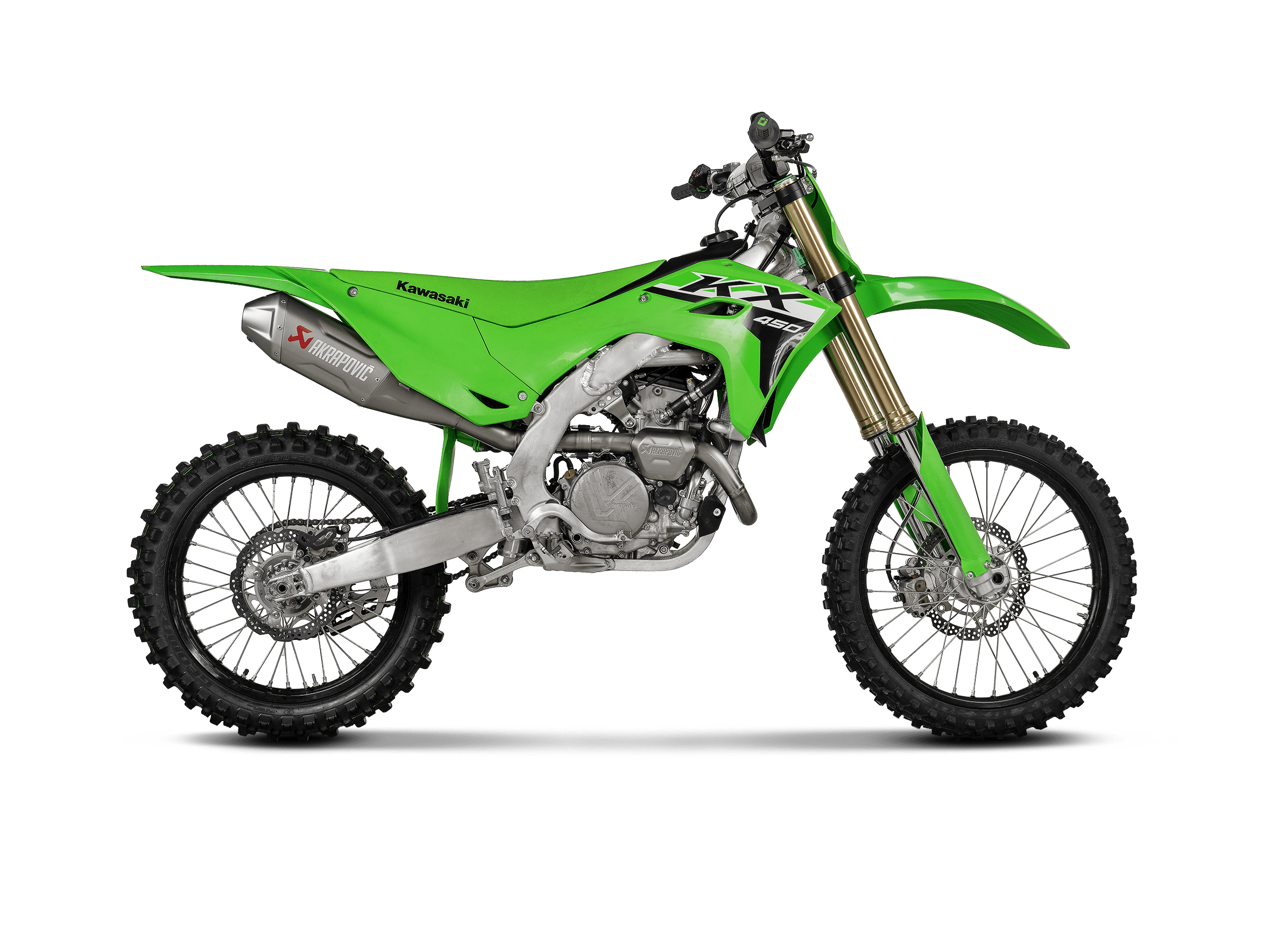 KAWASAKI KX 450 / 450X Akrapovič Evolution Line (Titanium) 2024-2026 - immagine 2