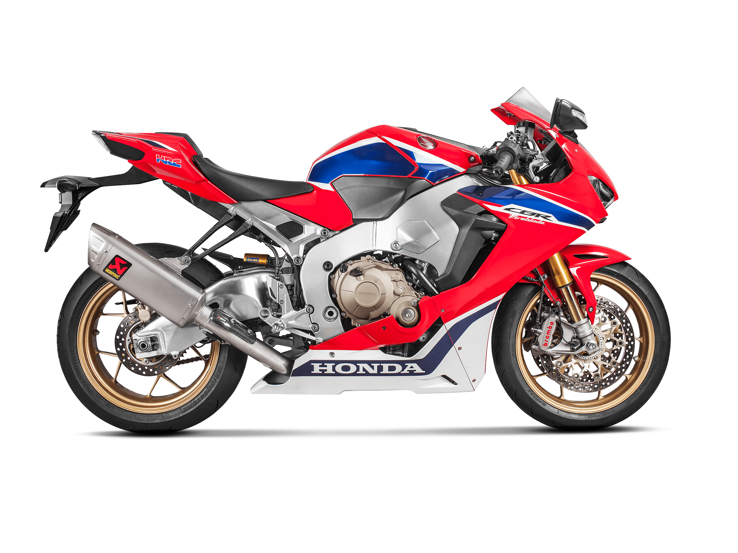 HONDA CBR 1000 RR Akrapovič Racing Line (Titanium) 2017-2019 - Slika 2