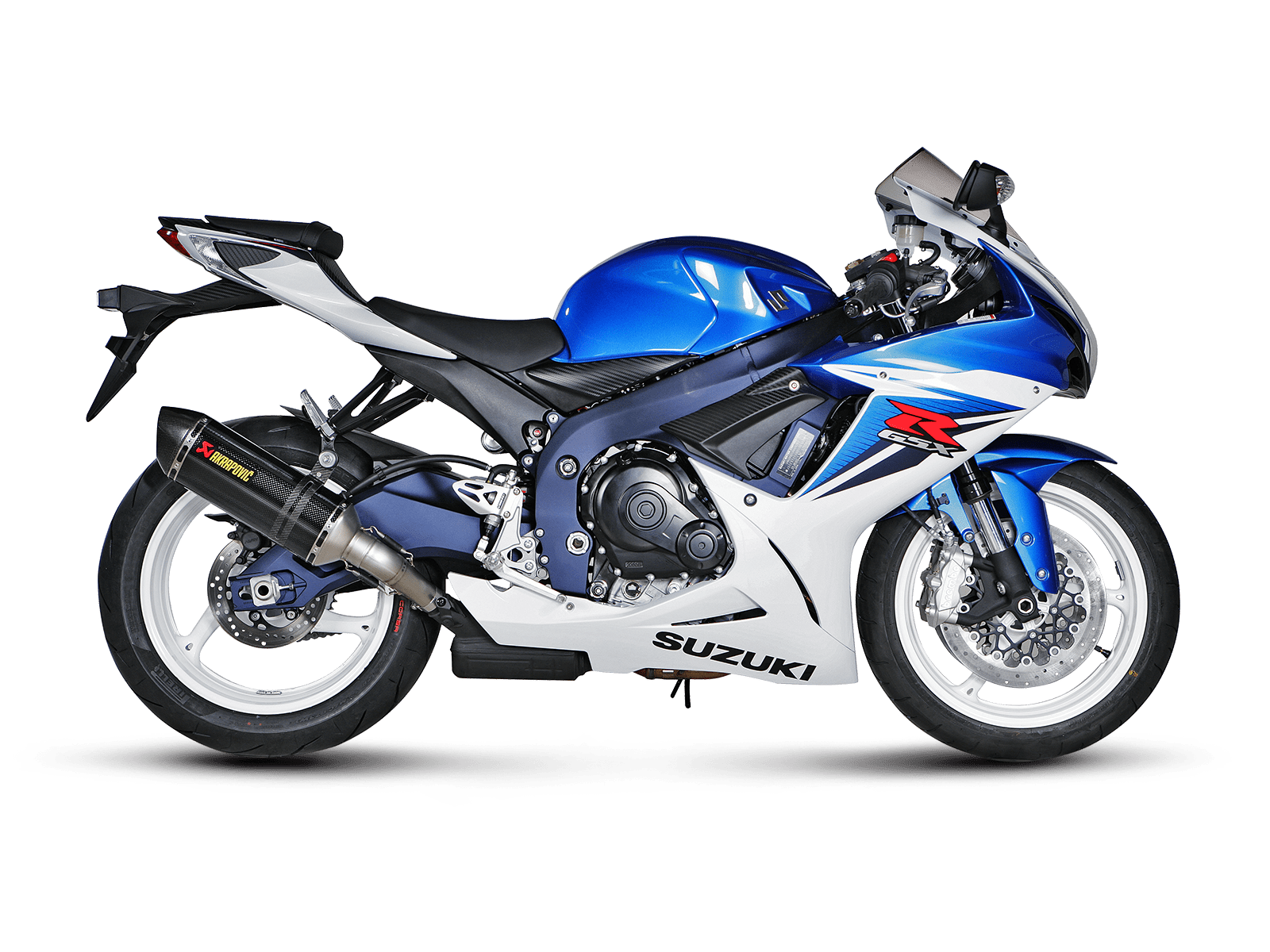 SUZUKI GSX-R 600 Akrapovič Slip-On Line (Carbon) 2011-2017 - Image 2