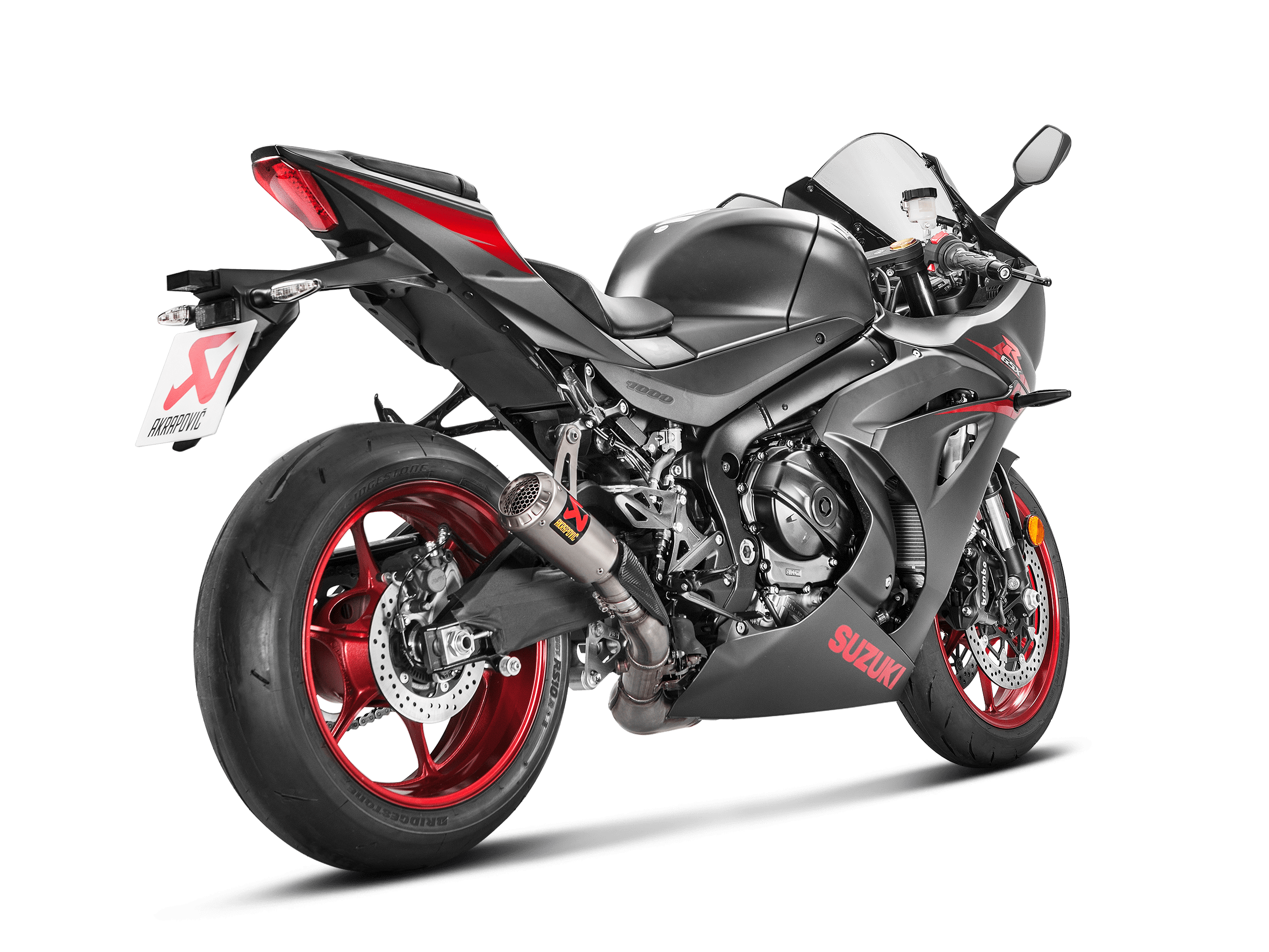 SUZUKI GSX-R 1000 Akrapovič Slip-On Line (Titanium) 2017-2025 - Image 3