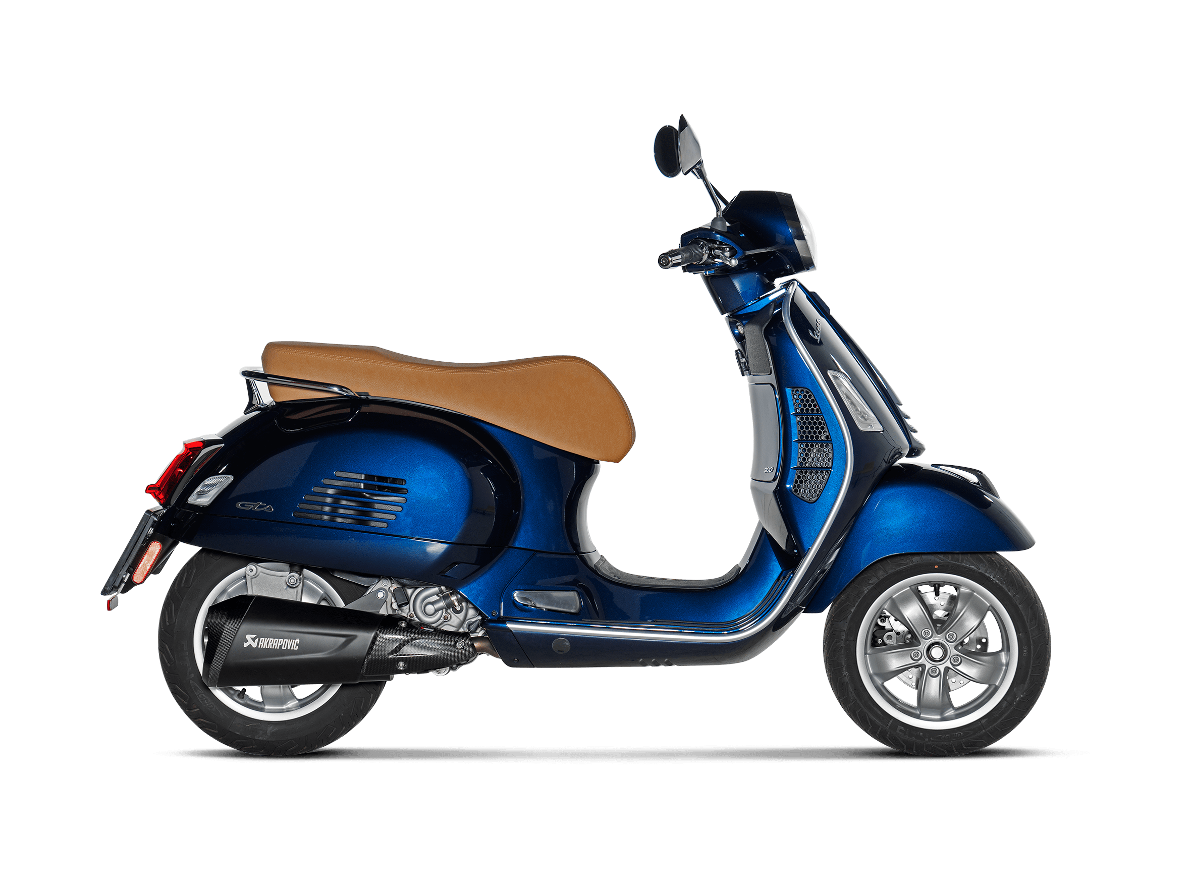 VESPA GTS 300 Akrapovič Slip-On Line (SS) 2021-2024 - Image 2