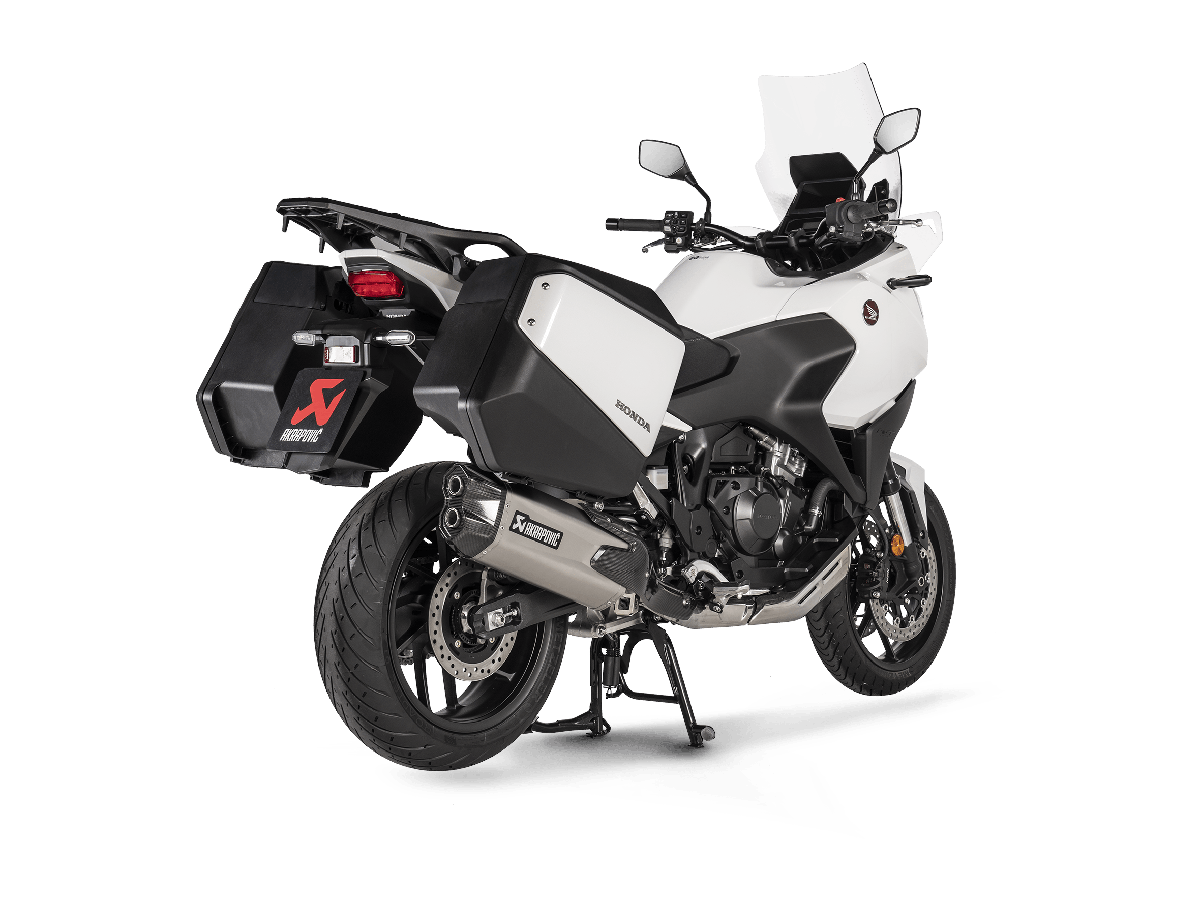 HONDA NT 1100 Akrapovič Slip-On Line (Titanium) 2022-2026 - Slika 3