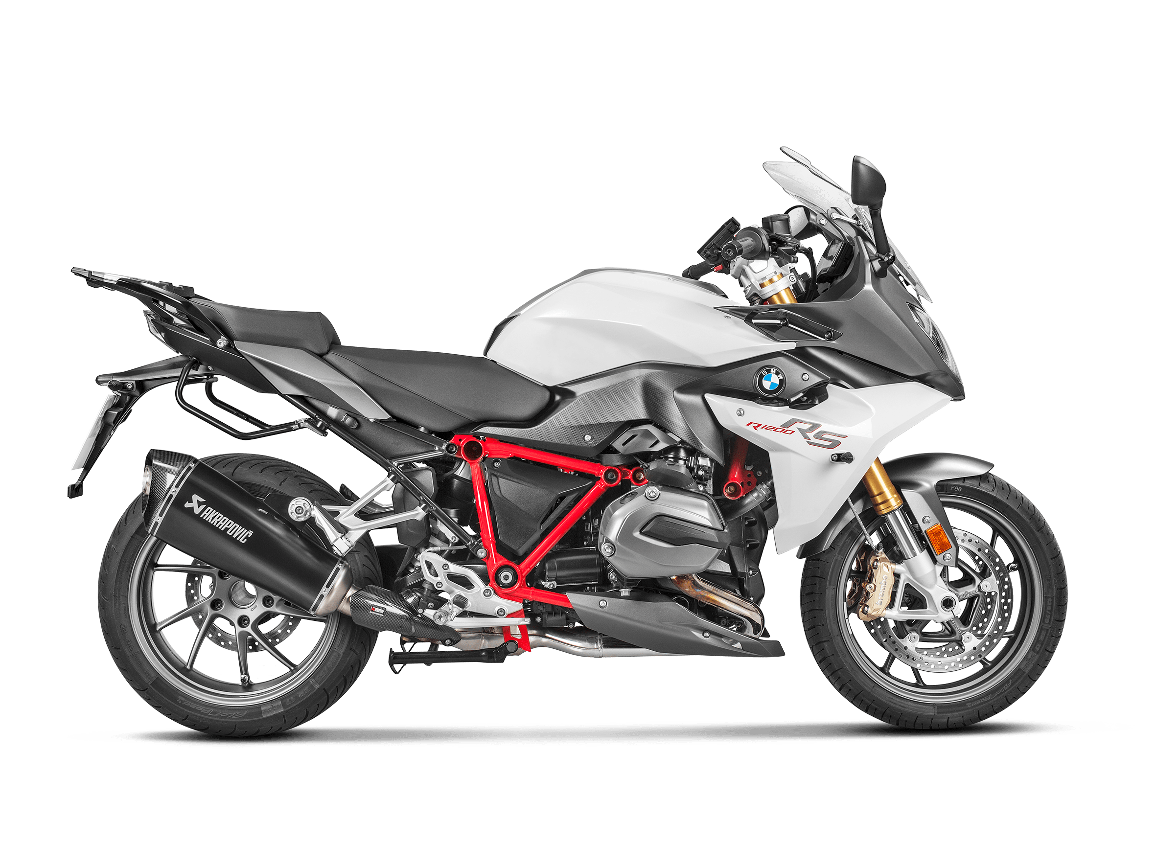 BMW R 1200 RS Akrapovič Slip-On Line (Titanium) 2015-2018 - Image 2