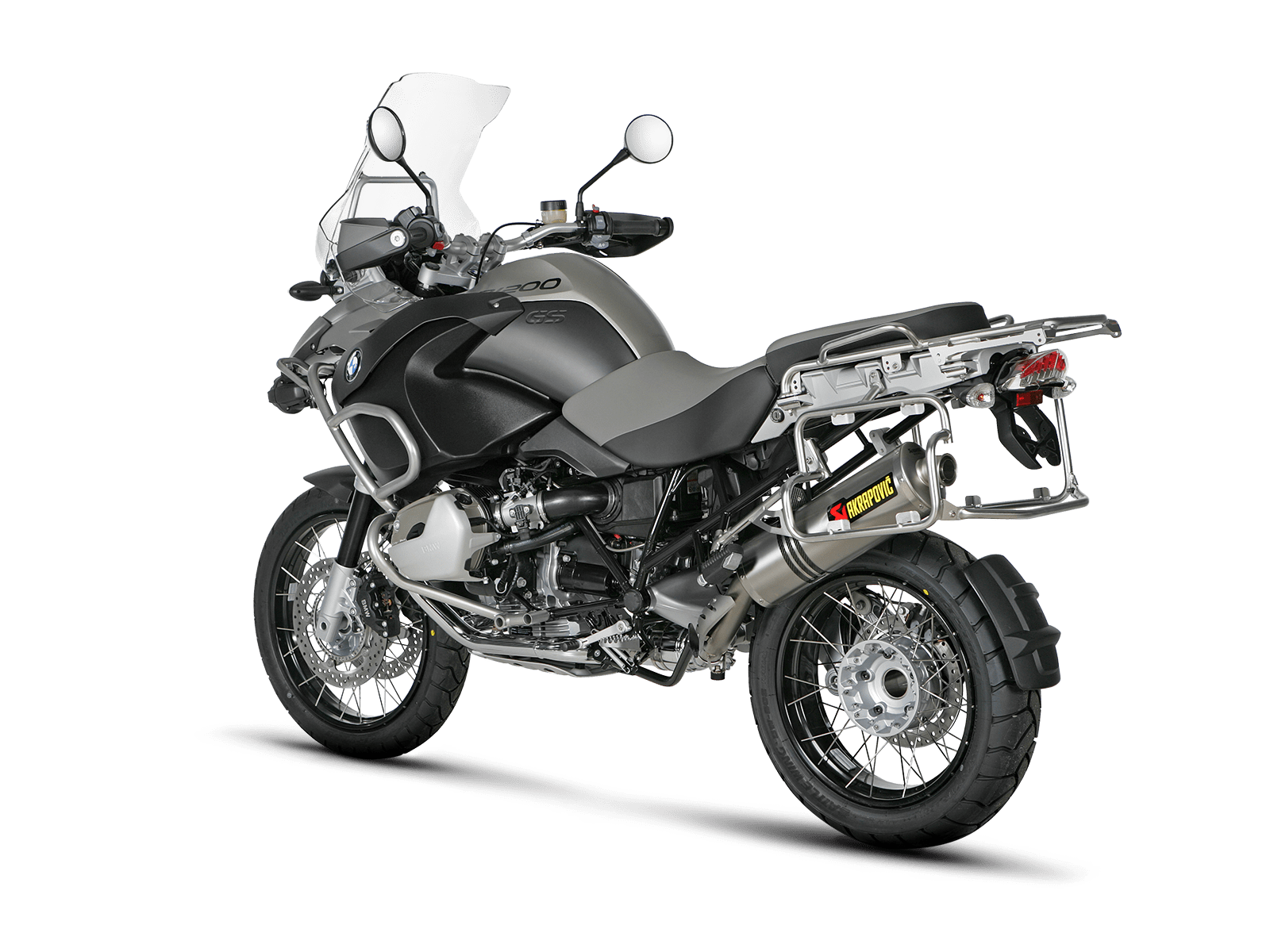 BMW R 1200 GS ADVENTURE Akrapovič Slip-On Line (Titanium) 2004-2009 - Image 3