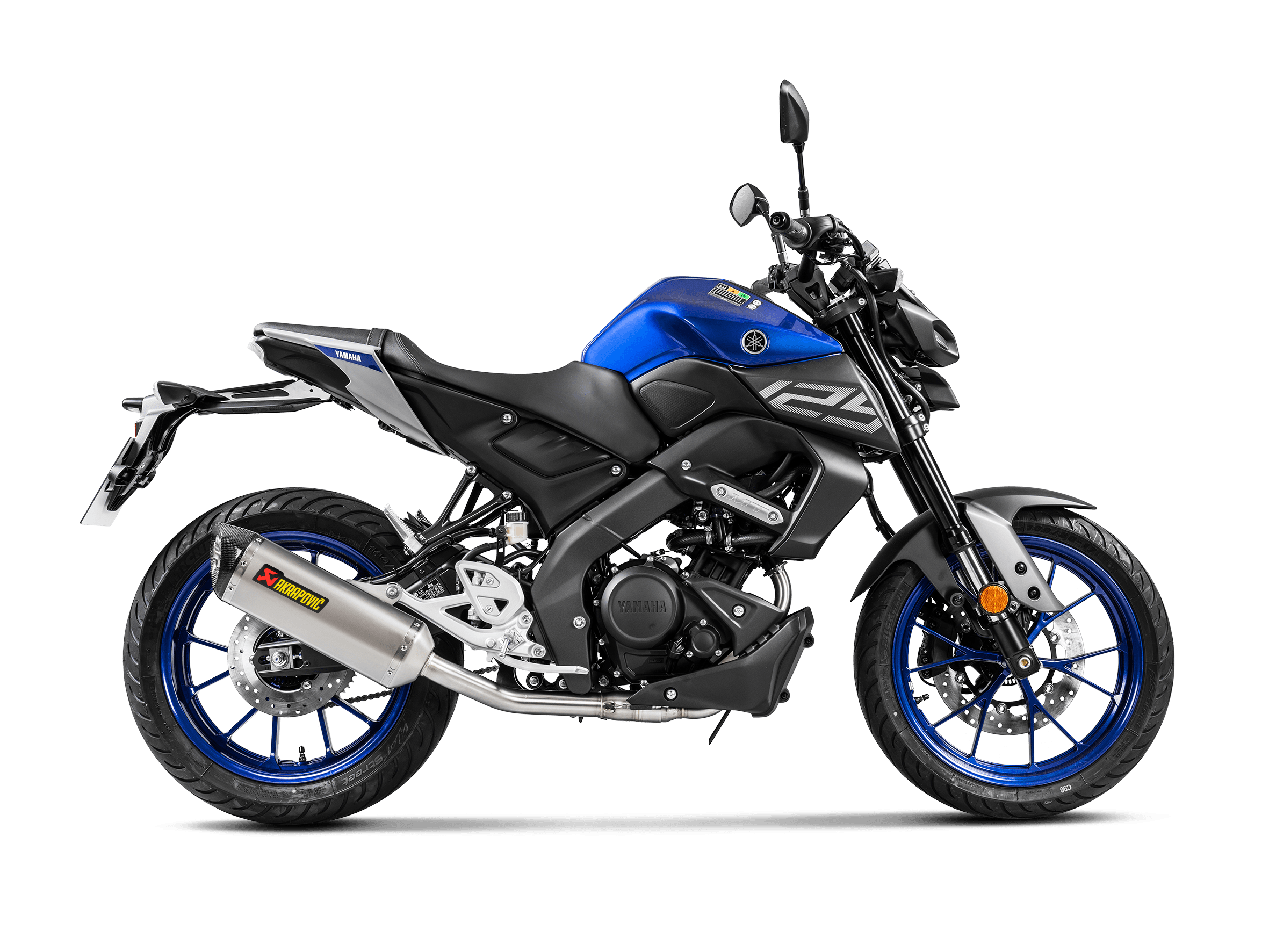 YAMAHA MT-125 Akrapovič Racing Line (Titanium) 2020 - Slika 2