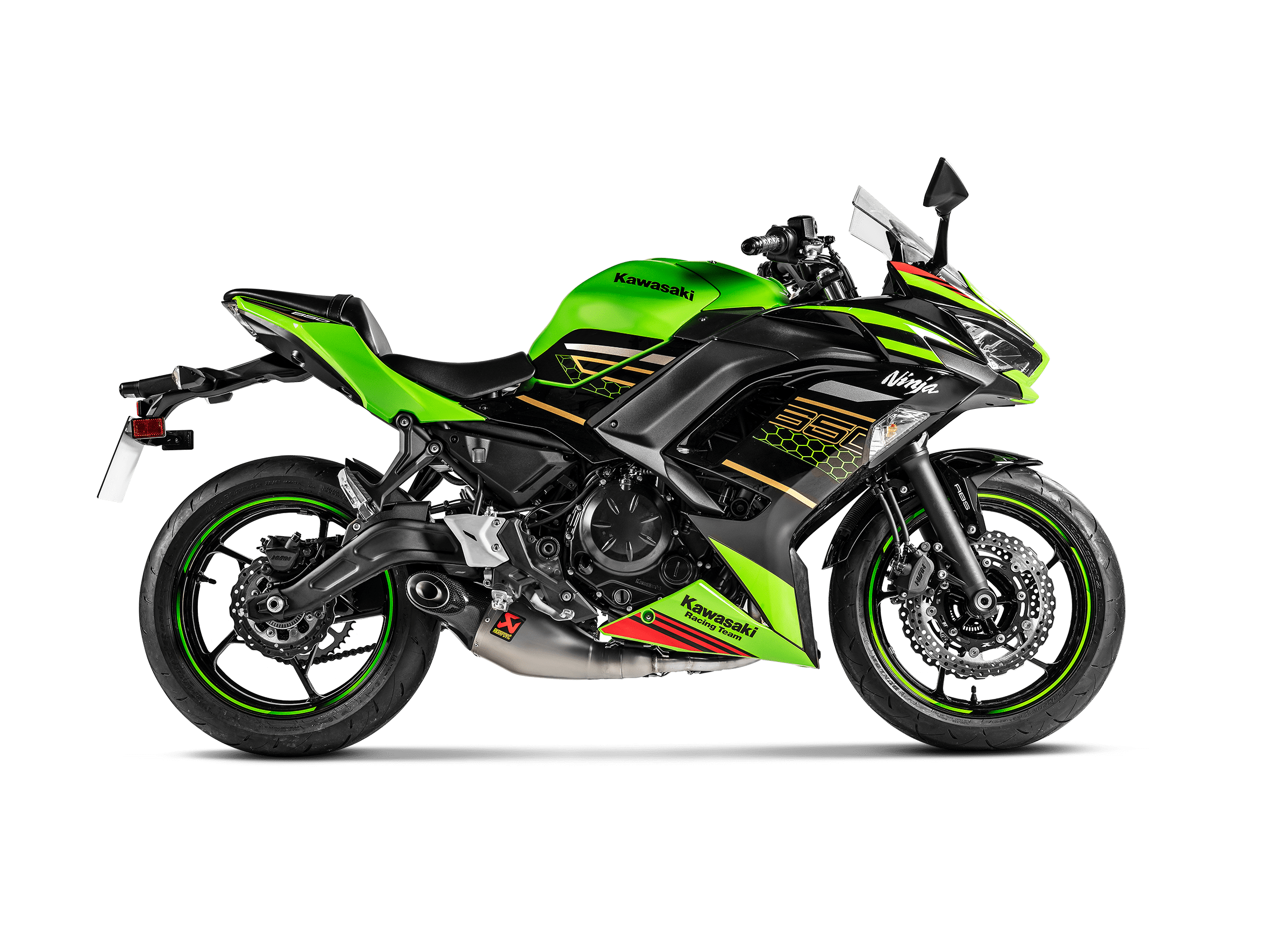KAWASAKI Z 650 Akrapovič Racing Line (Titanium) 2017-2020 - Image 2