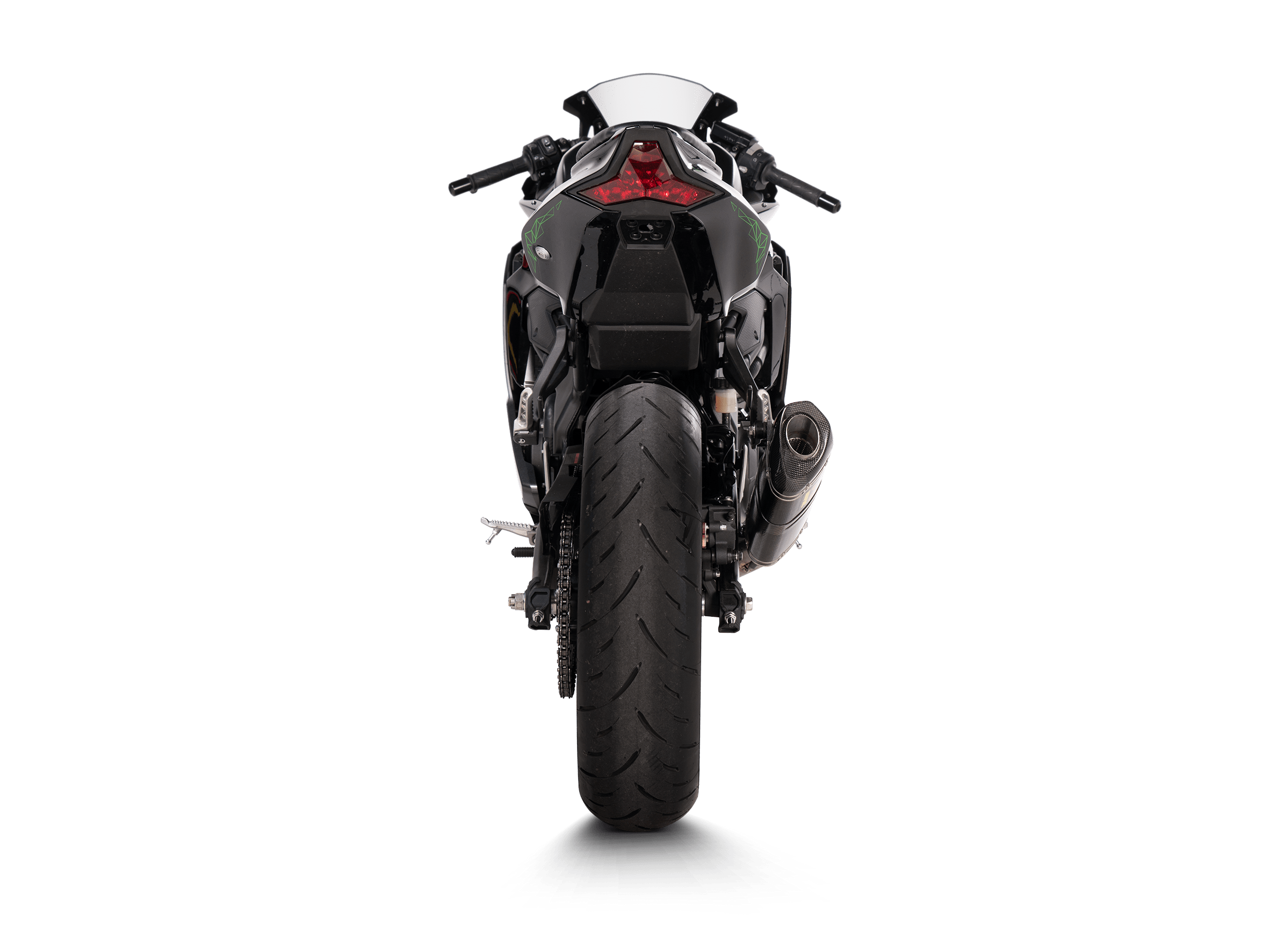KAWASAKI NINJA ZX-25R Akrapovič Racing Line (Carbon) 2020-2026 - immagine 4