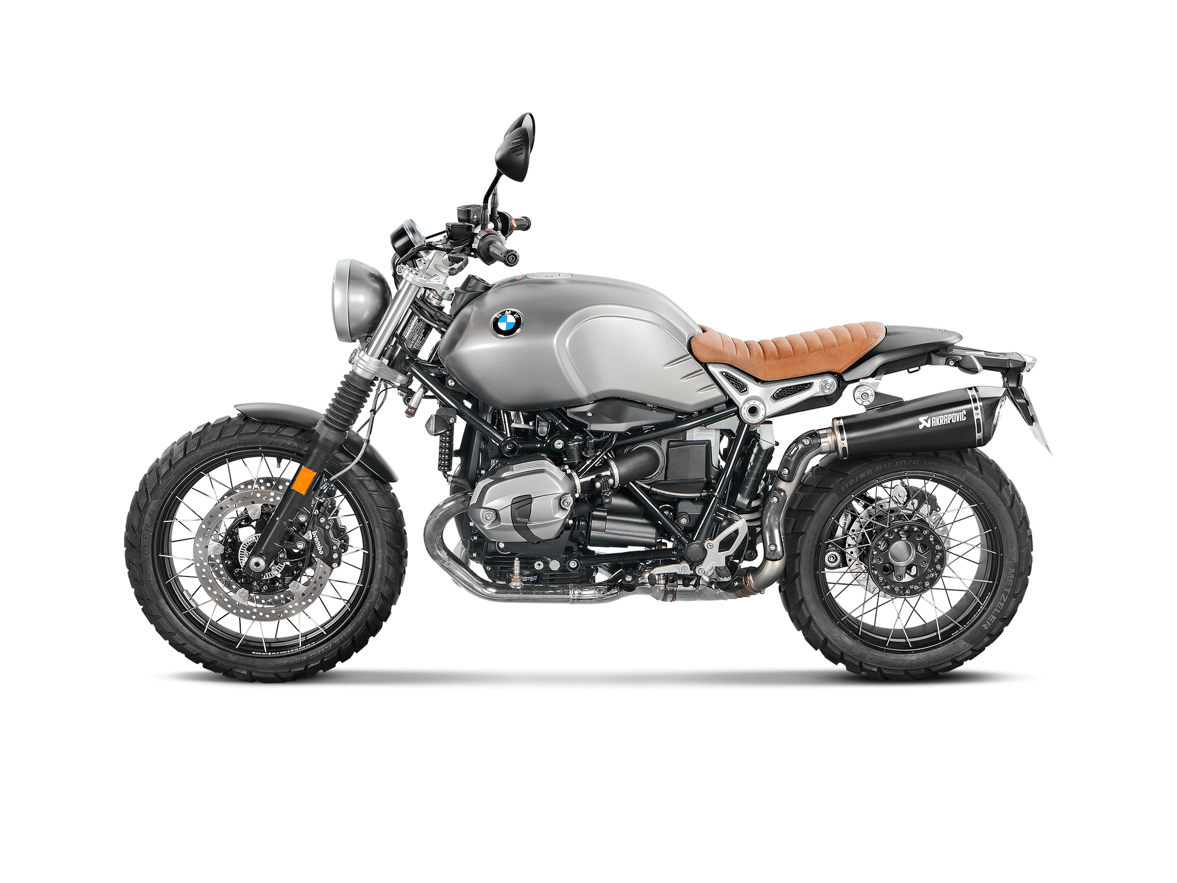 BMW R NINE T Akrapovič Slip-On Line (Titanium) 2014-2023 - immagine 3