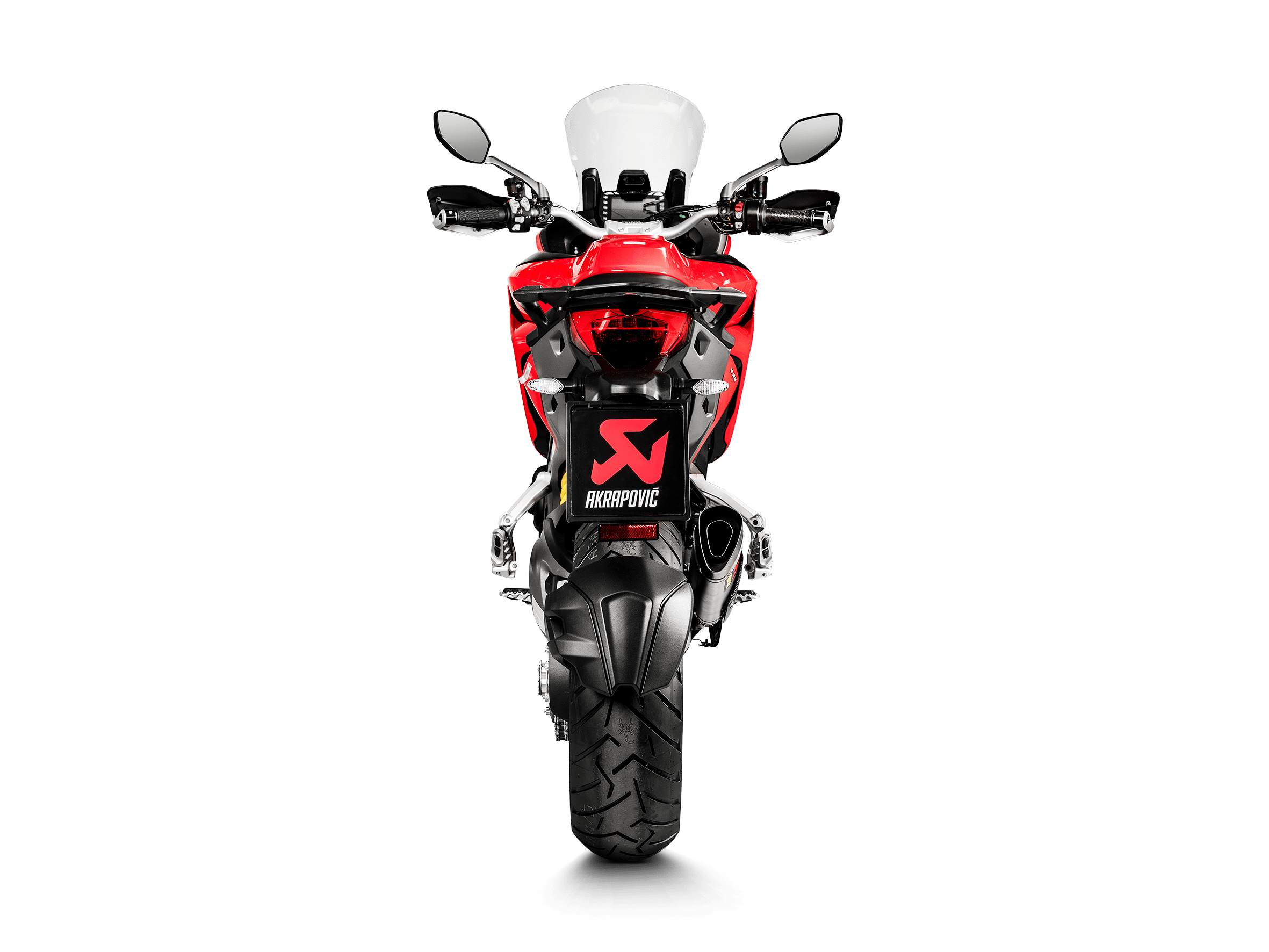 DUCATI MULTISTRADA 1200 Akrapovič Slip-On Line (Titanium) 2015-2017 - Image 4