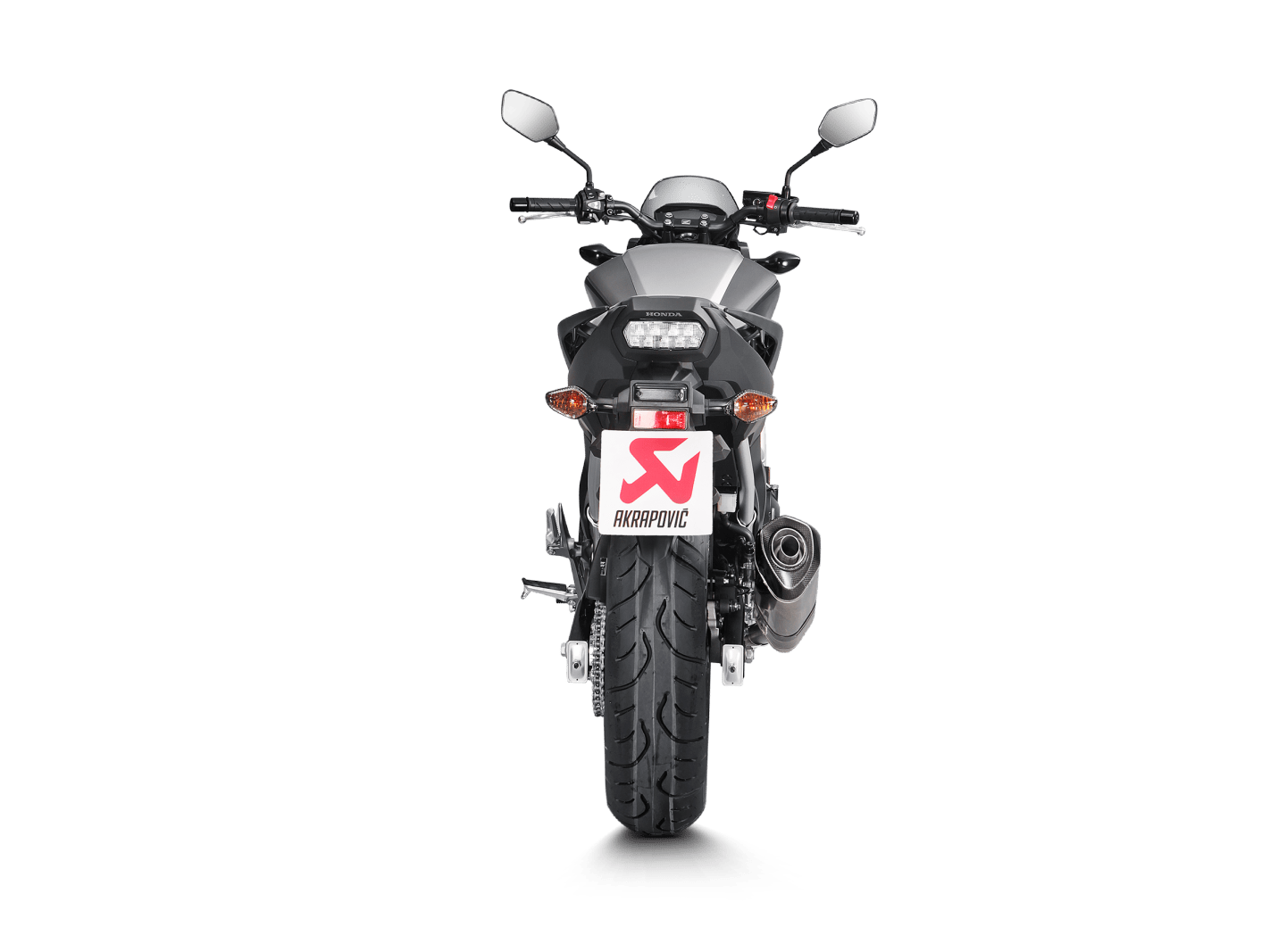 HONDA NC 750 S Akrapovič Slip-On Line (Titanium) 2012-2020 - Slika 4