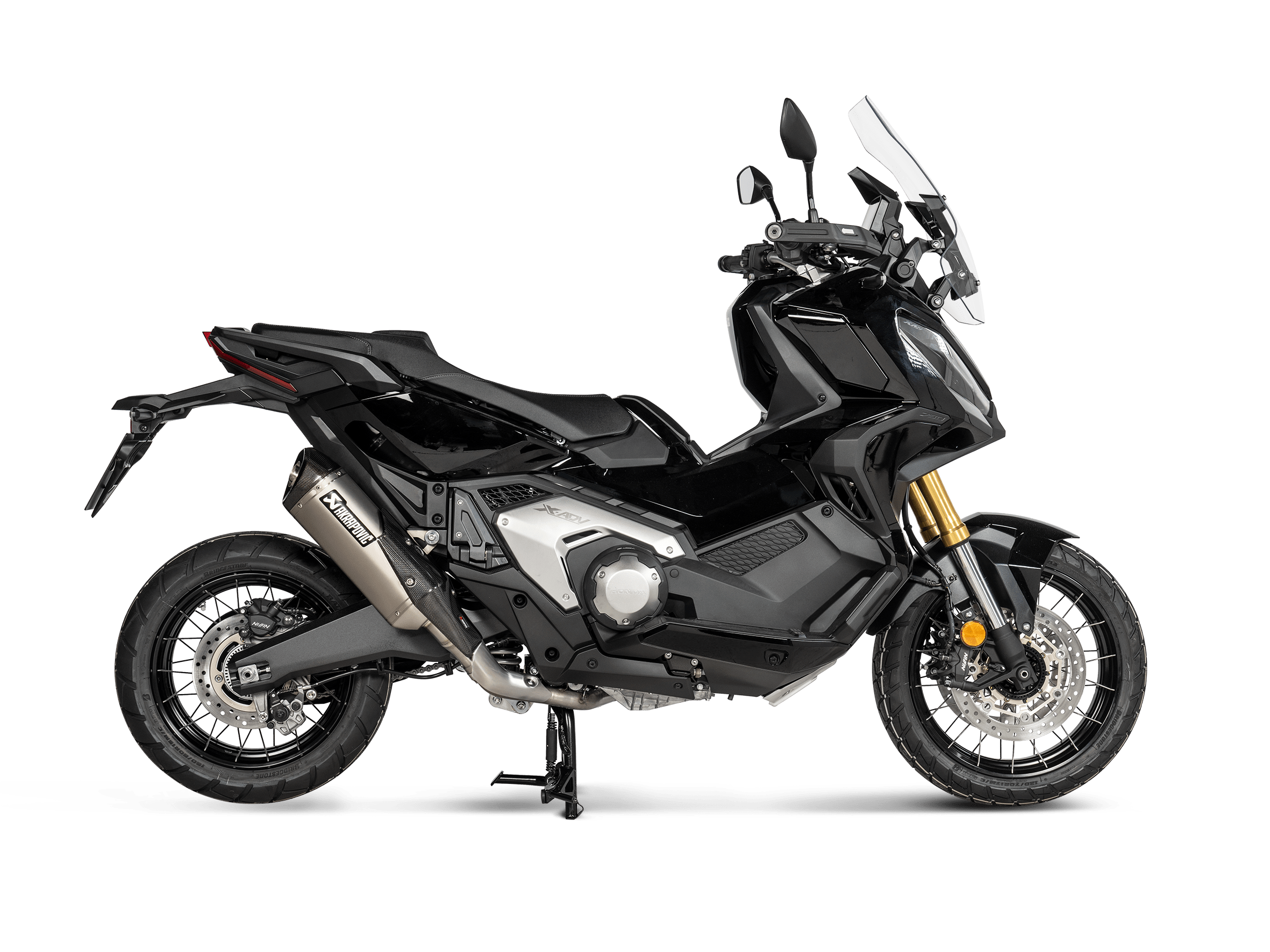HONDA X-ADV 750 Akrapovič Slip-On Line (Titanium) 2017-2024 - Slika 2