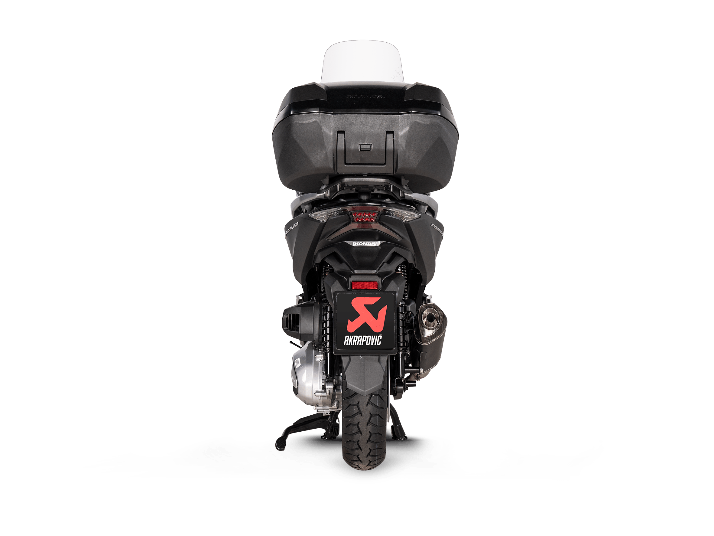 HONDA FORZA 350 Akrapovič Slip-On Line (SS) 2021-2024 - immagine 4