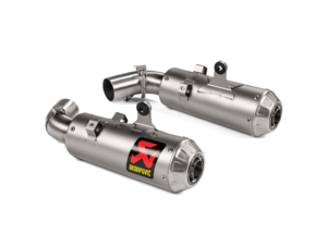 DUCATI Hypermotard 950 / 950 SP Akrapovič Slip-On Line (Titanium) 2019-2024