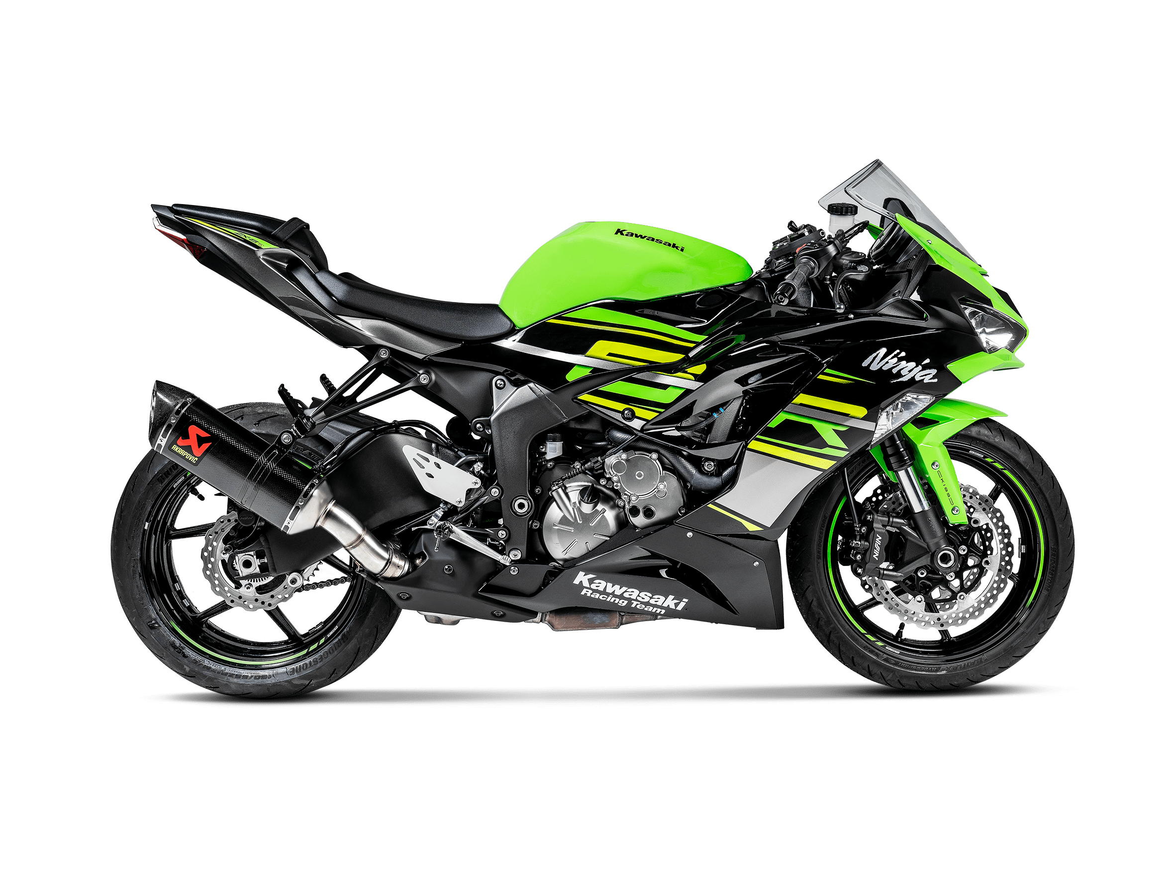 KAWASAKI NINJA ZX-6R Akrapovič Slip-On Line (Carbon) 2009-2026 - immagine 2