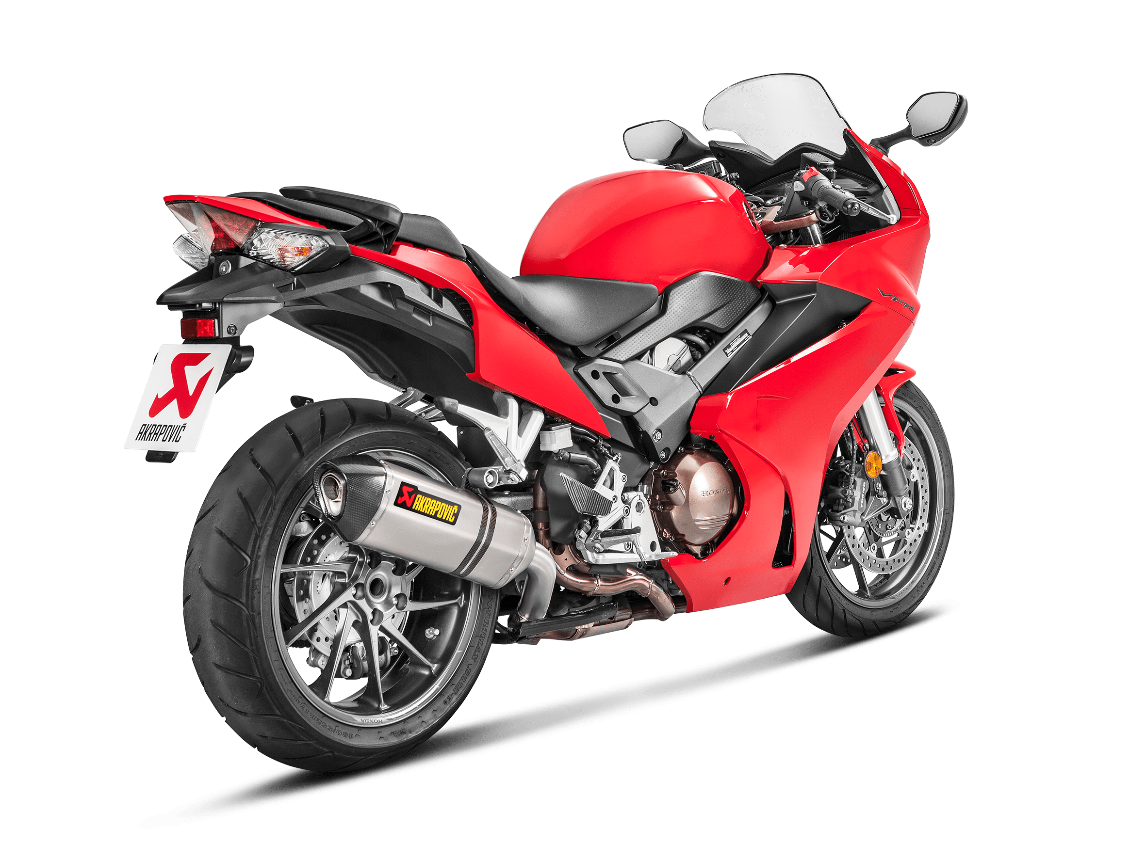 HONDA VFR 800 F Akrapovič Slip-On Line (Titanium) 2017-2020 - Slika 3