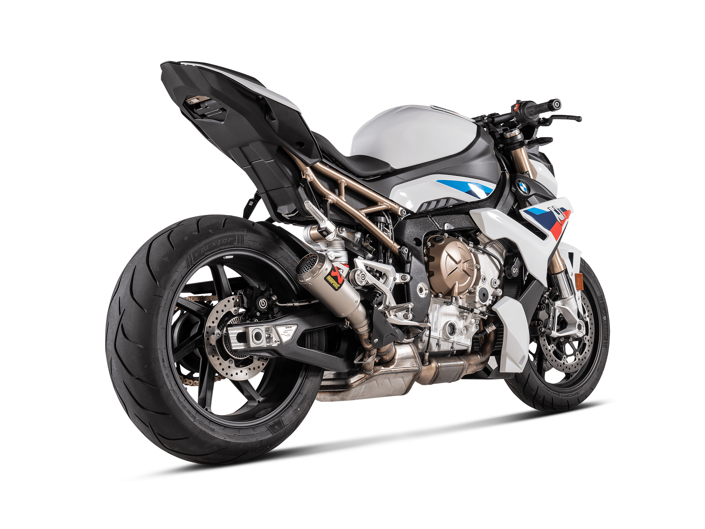 BMW M 1000 R Akrapovič Slip-On Line (Titanium) 2021-2026 - immagine 3
