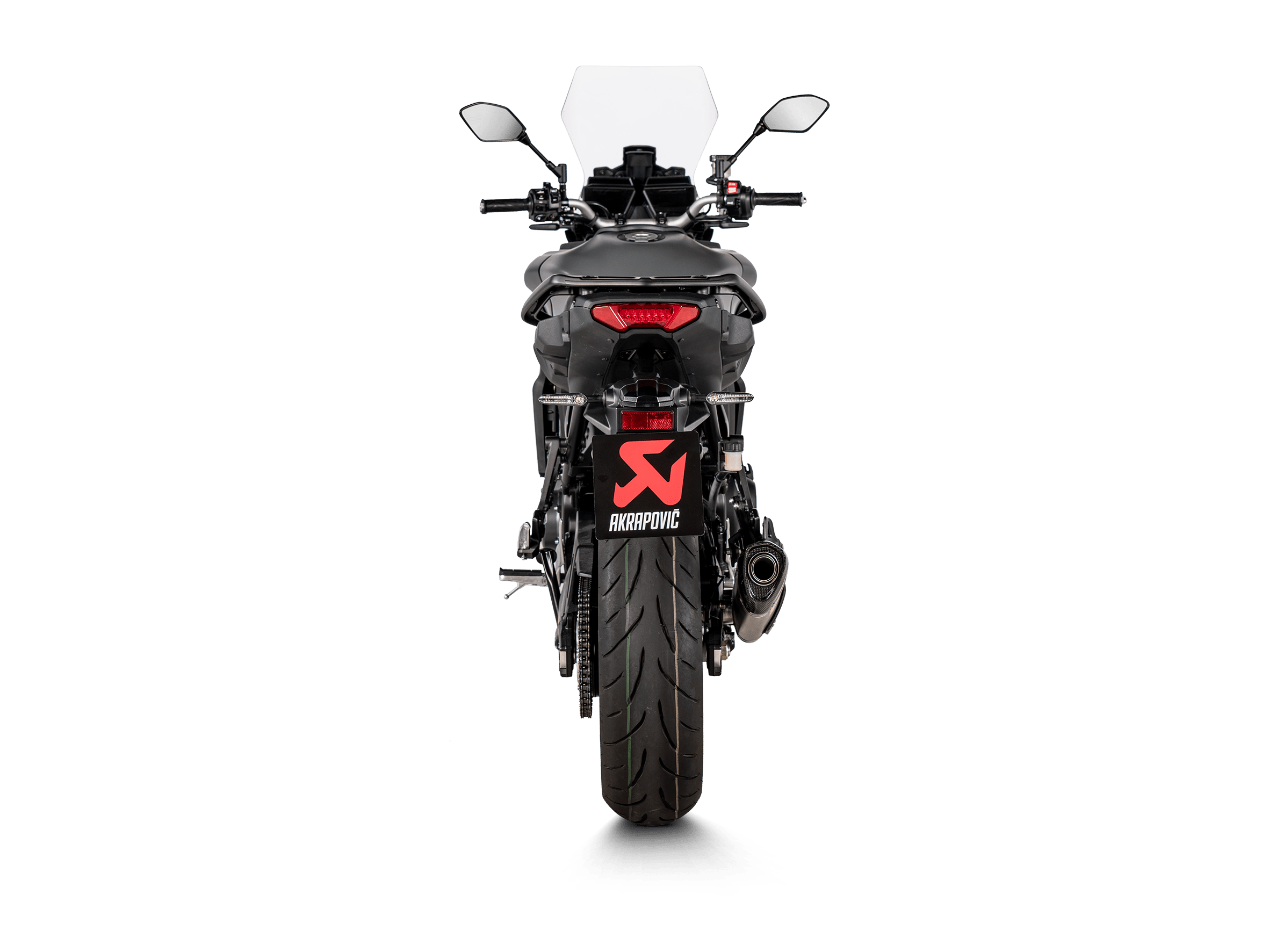 YAMAHA TRACER 9 GT Akrapovič Racing Line (Titanium) 2021-2024 - Image 4