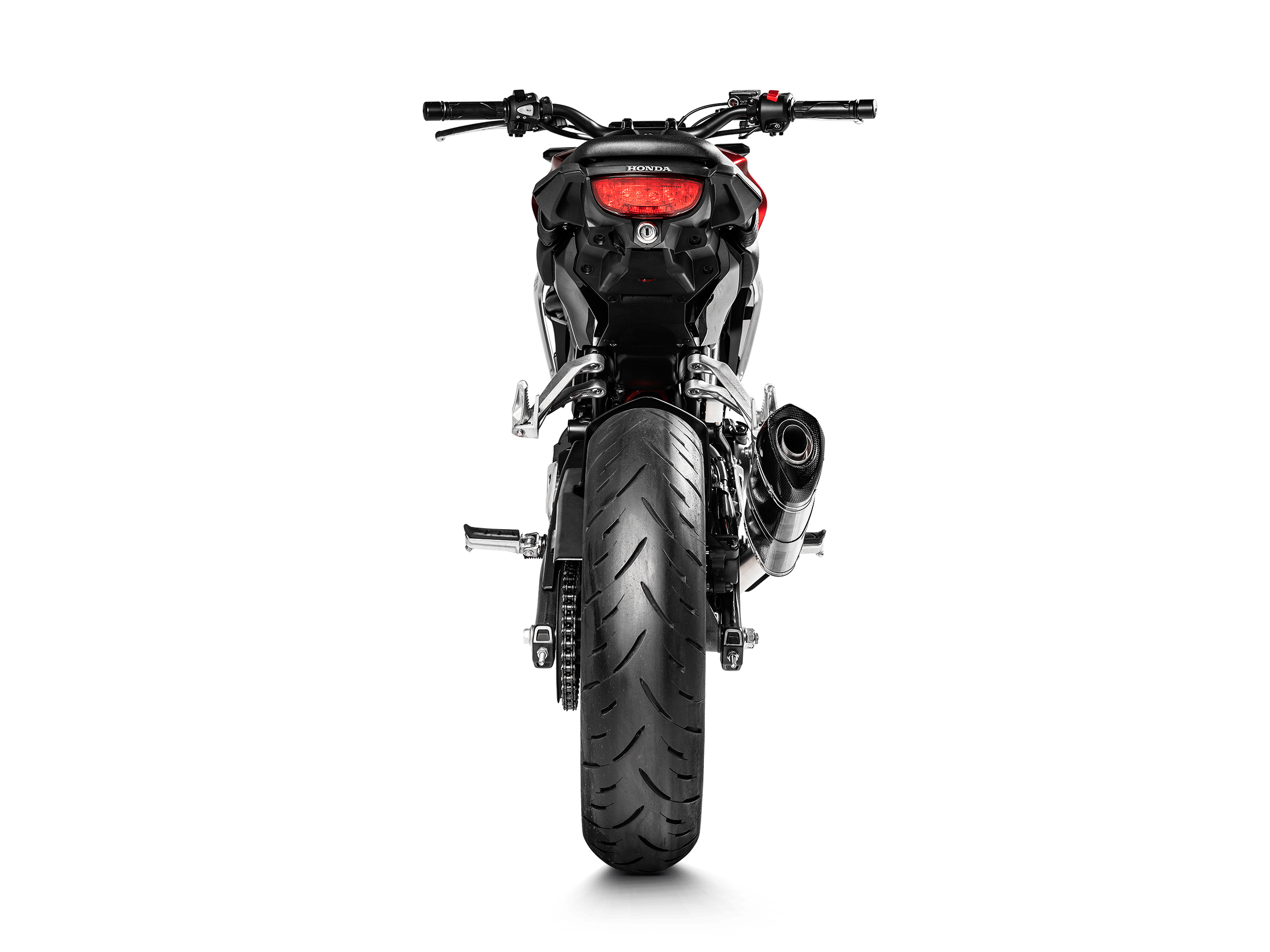 HONDA CB 300 R Akrapovič Slip-On Line (Carbon) 2018-2020 - immagine 4