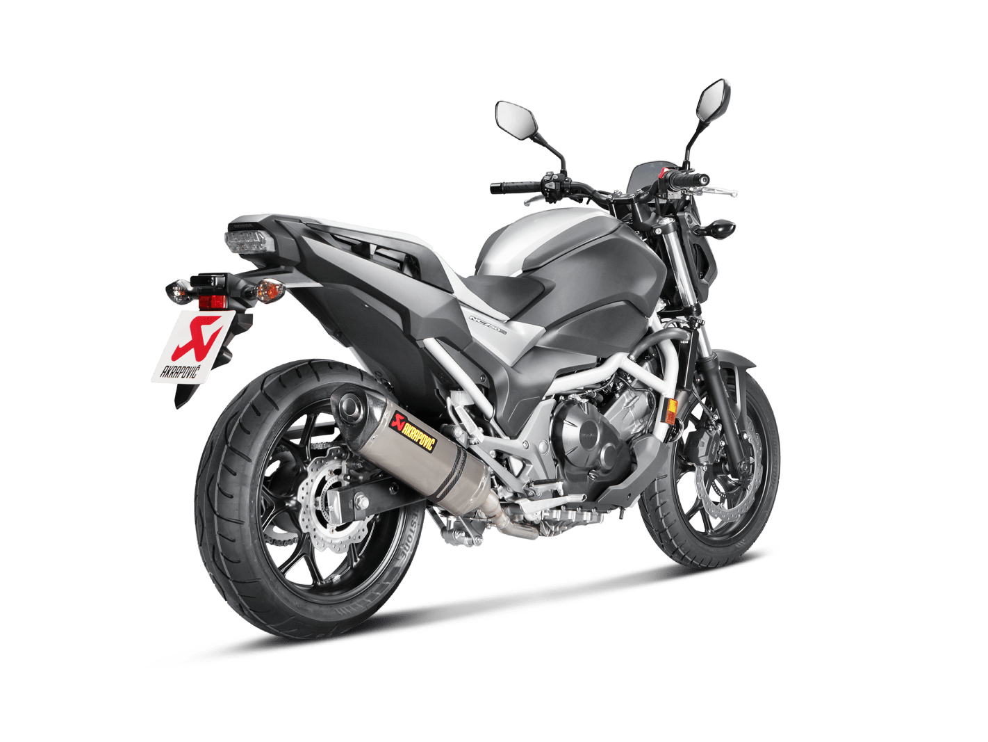 HONDA NC 750 S Akrapovič Slip-On Line (Titanium) 2012-2020 - Slika 3