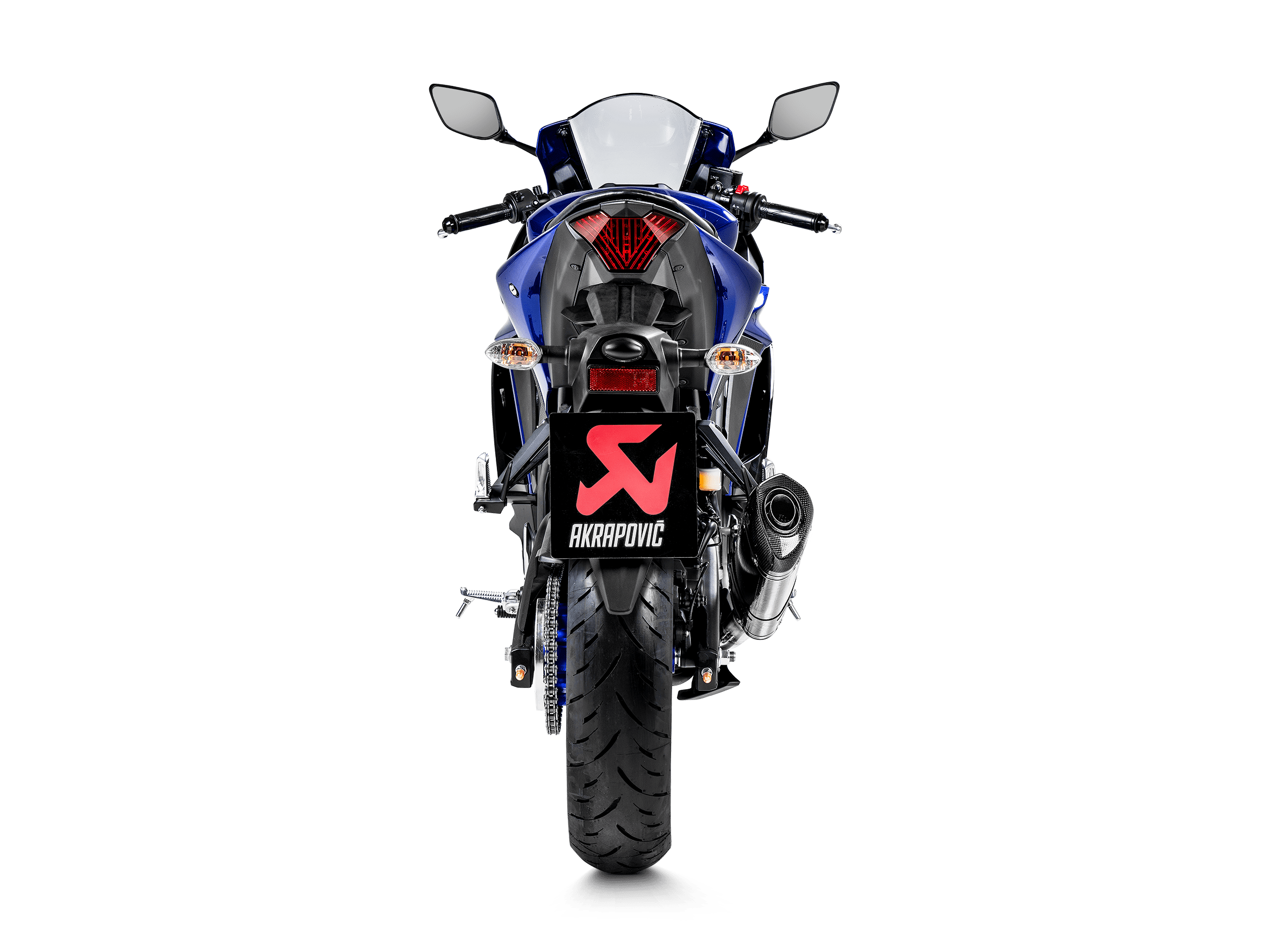 YAMAHA R25 Akrapovič Slip-On Line (Carbon) 2014-2021 - Slika 4