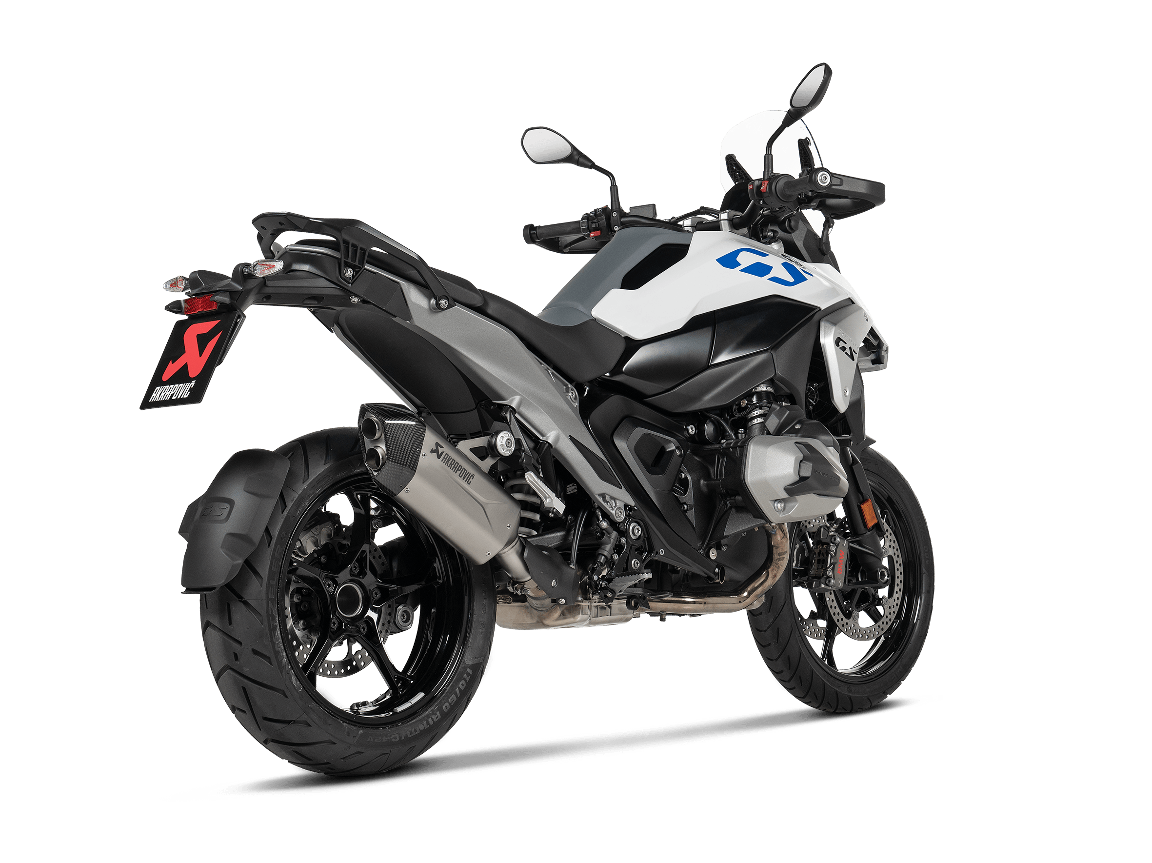 BMW R 1300 GS Akrapovič Slip-On Line (Titanium) 2024-2026 - Slika 3