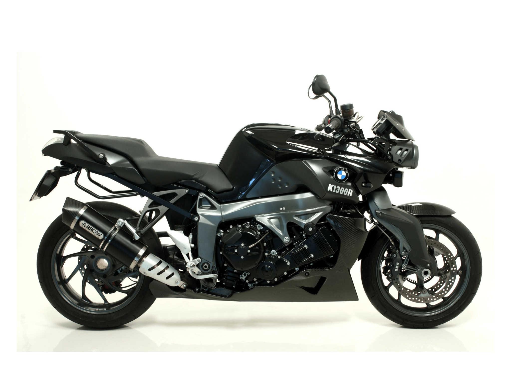 BMW K 1300 R ARROW Exhaust Maxi Race-Tech Aluminium "Dark" Silencer 2009-2016 - Slika 2