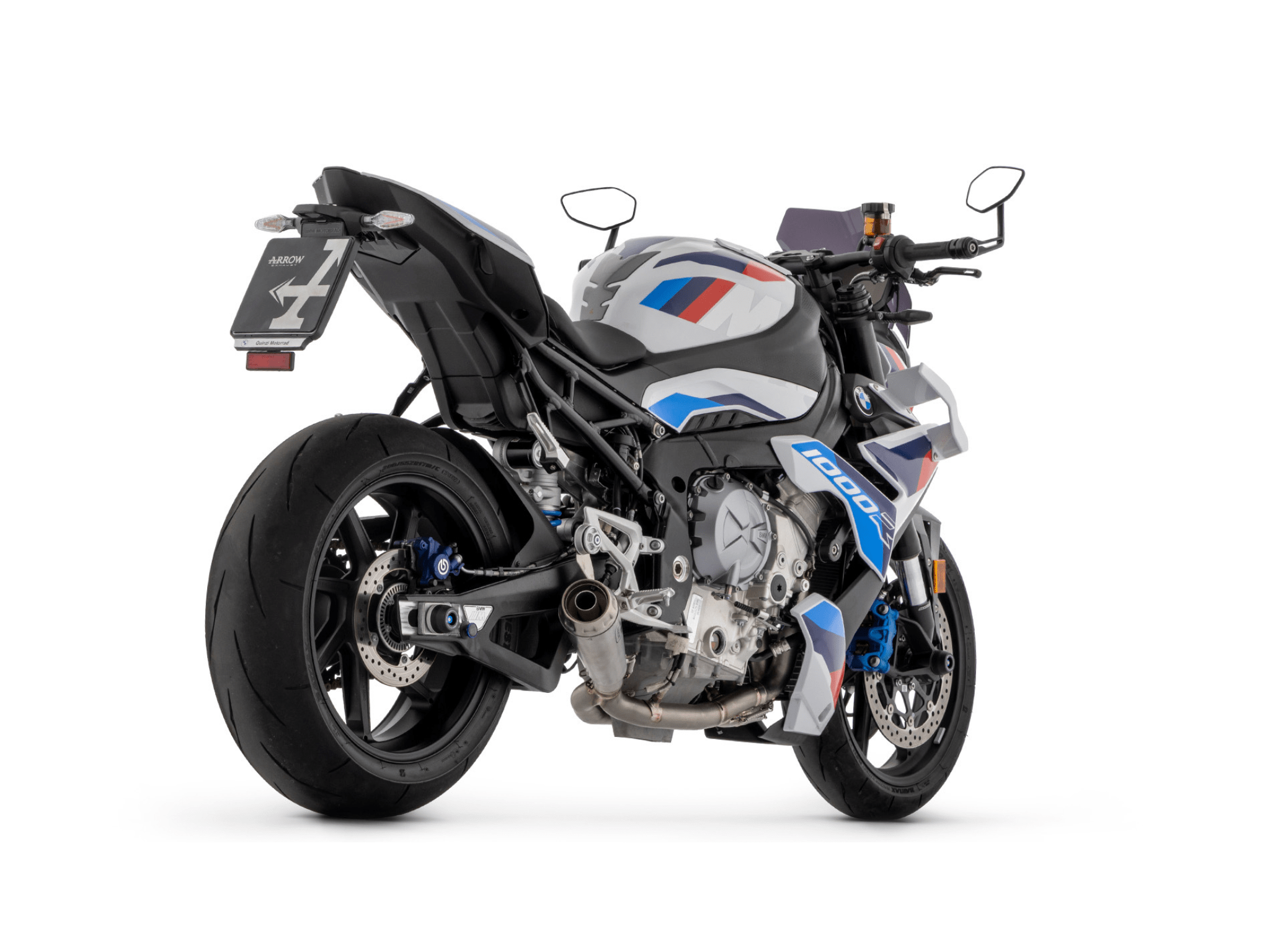BMW M 1000 R ARROW Exhaust COMPETITION LOW Titanium Full System 2023-2024 - immagine 3