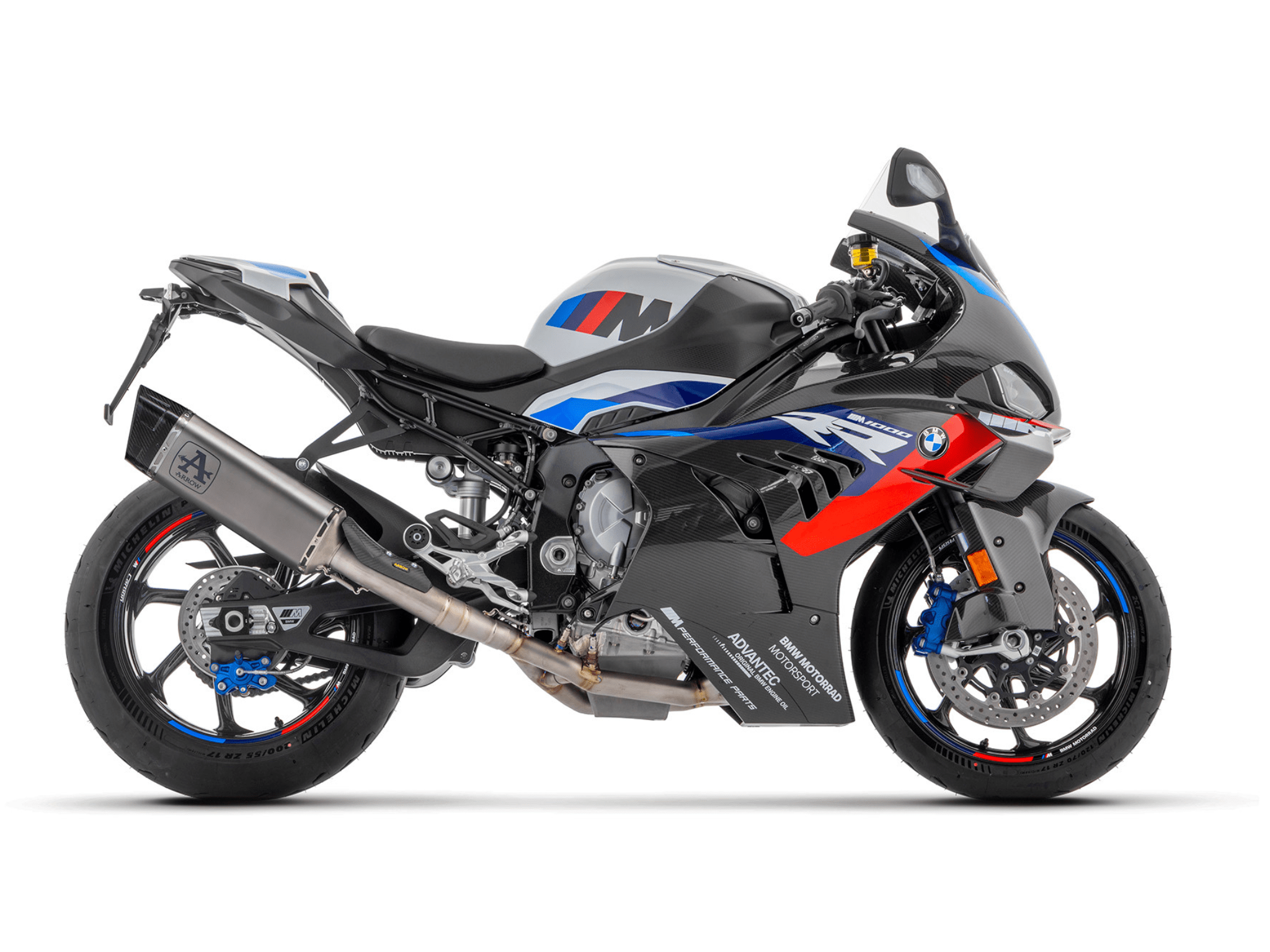 BMW M 1000 RR ARROW Exhaust Pista Titanium Silencer 2020-2024 - immagine 2
