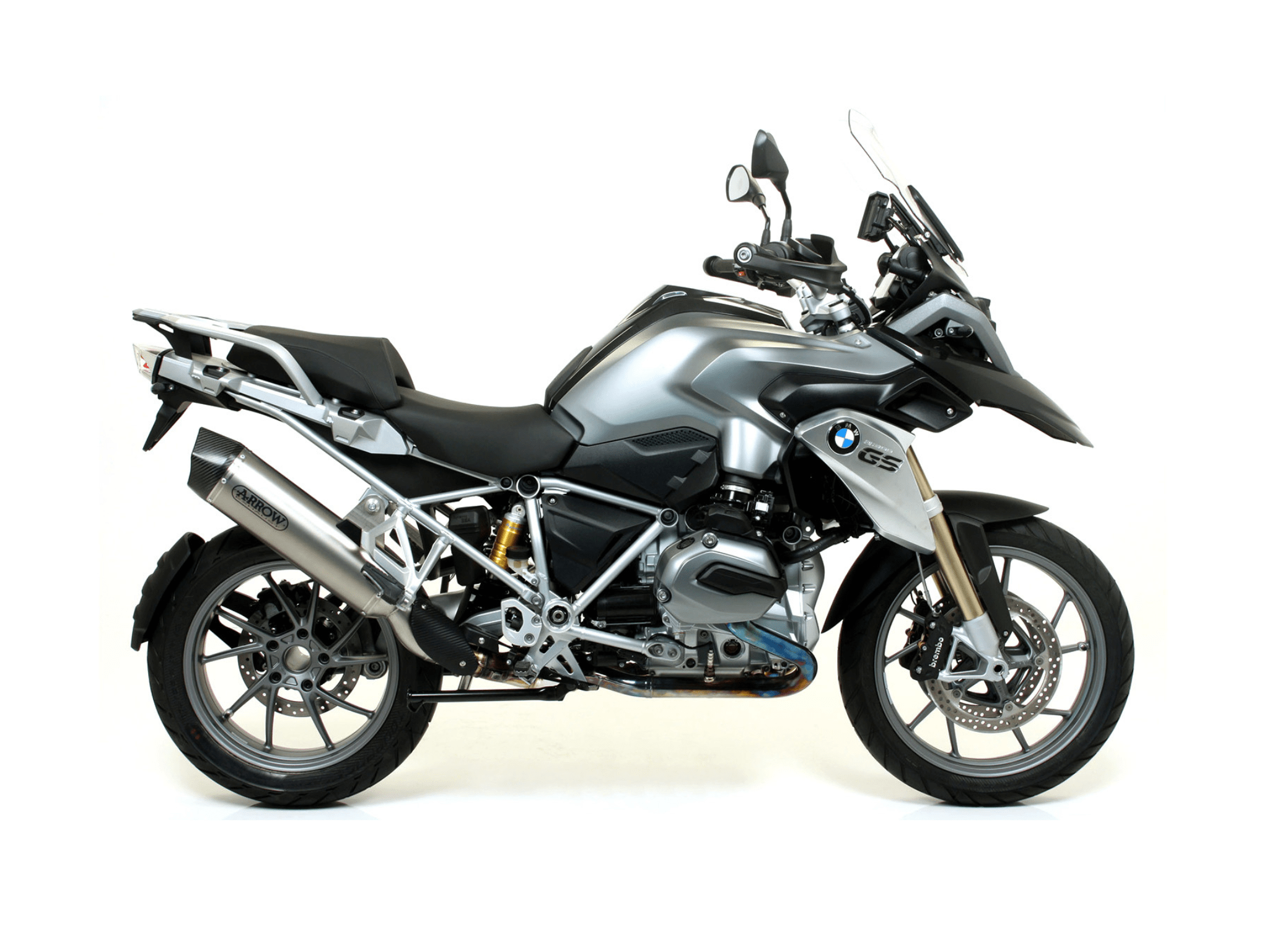 BMW R 1200 GS ADVENTURE ARROW Exhaust Maxi Race-Tech Titanium Silencer 2013-2018 - Image 2