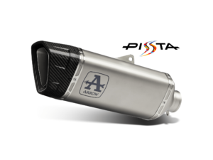 APRILIA RS 457 ARROW Exhaust Full System with Pista Titanium Silencer 2024-2026