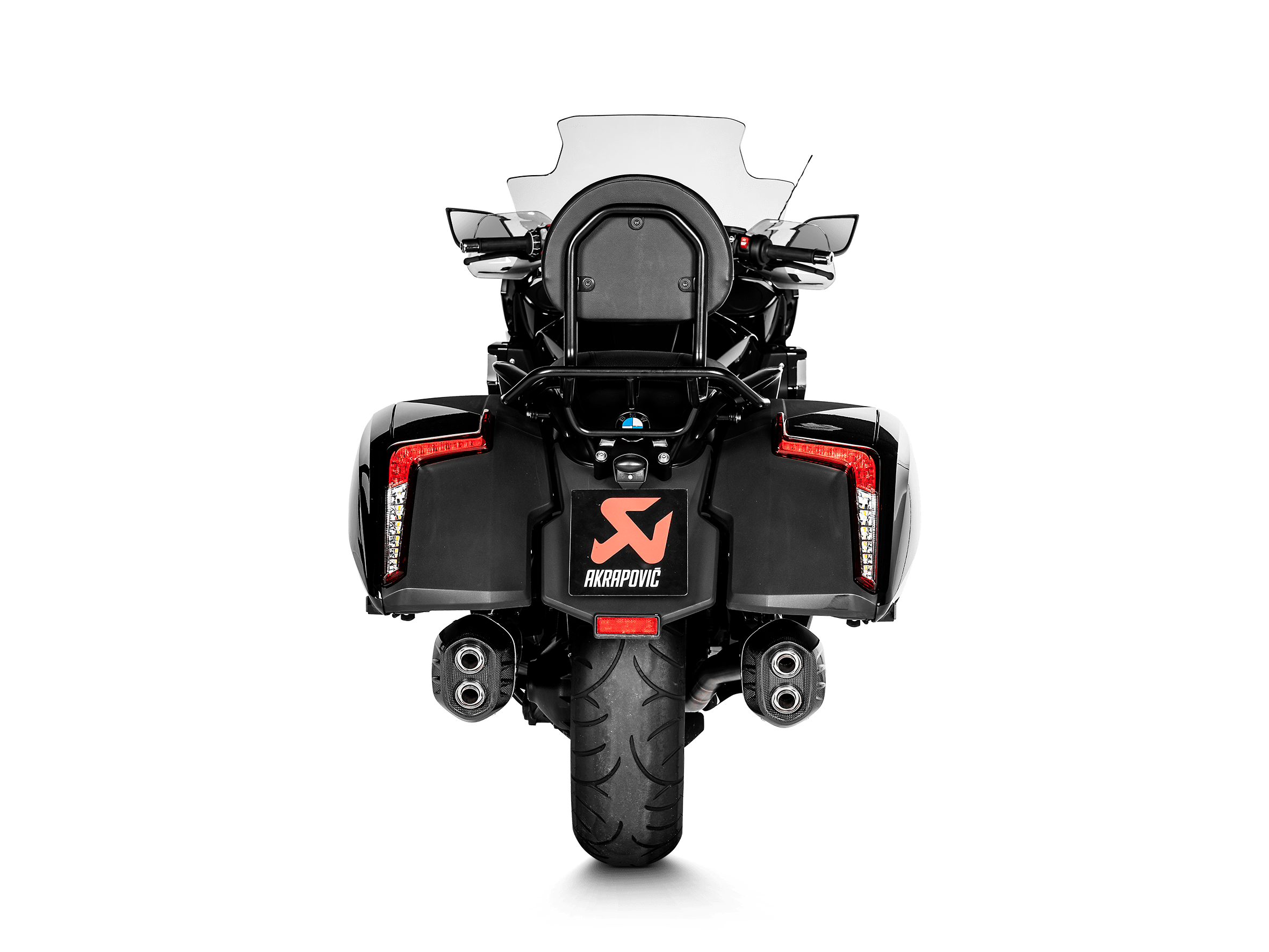 BMW K 1600 B / Grand America Akrapovič Slip-On Line (Titanium) 2017-2020 - Slika 4