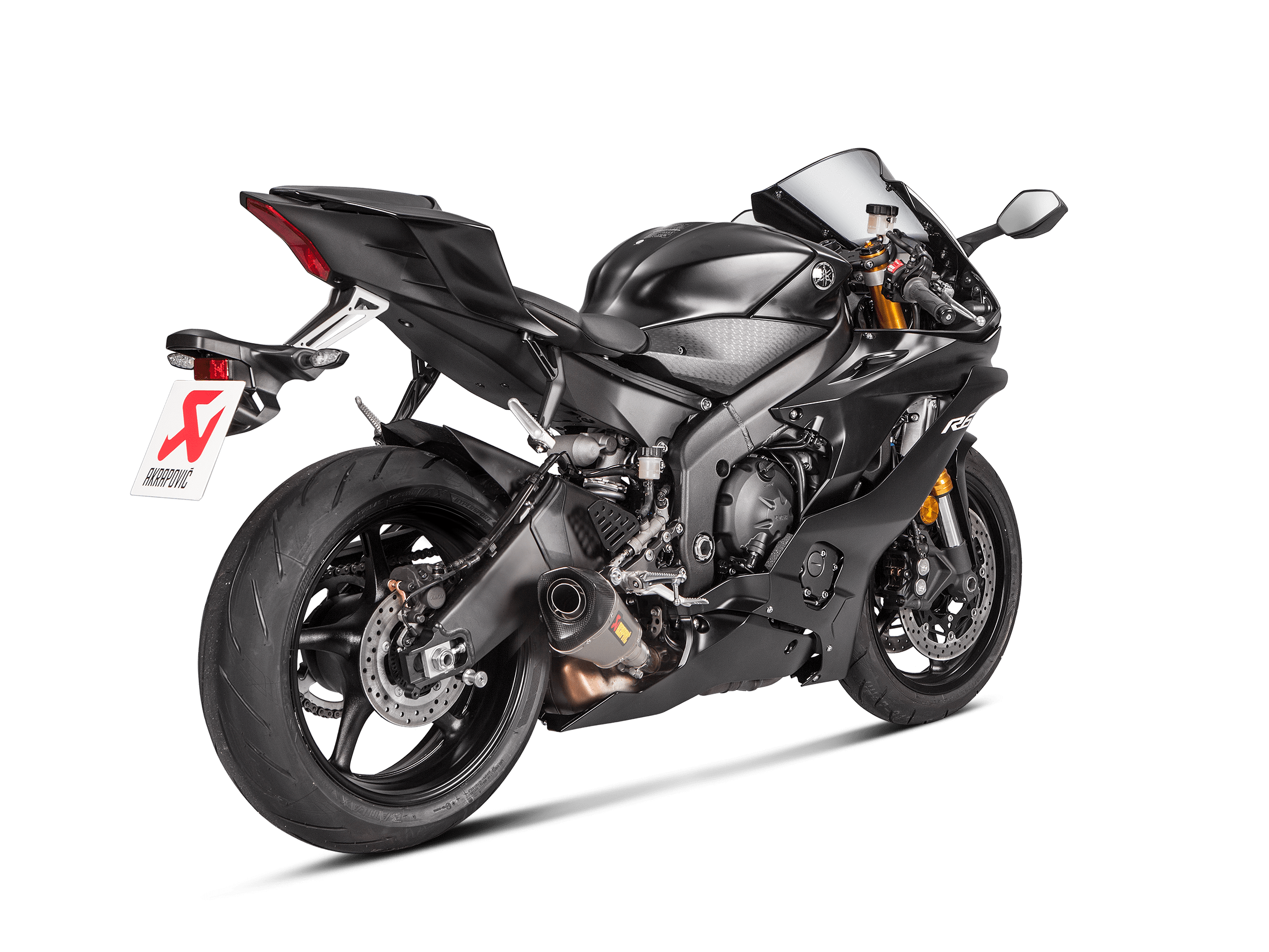 YAMAHA R6 Akrapovič Slip-On Line (Titanium) 2010-2026 - Slika 3