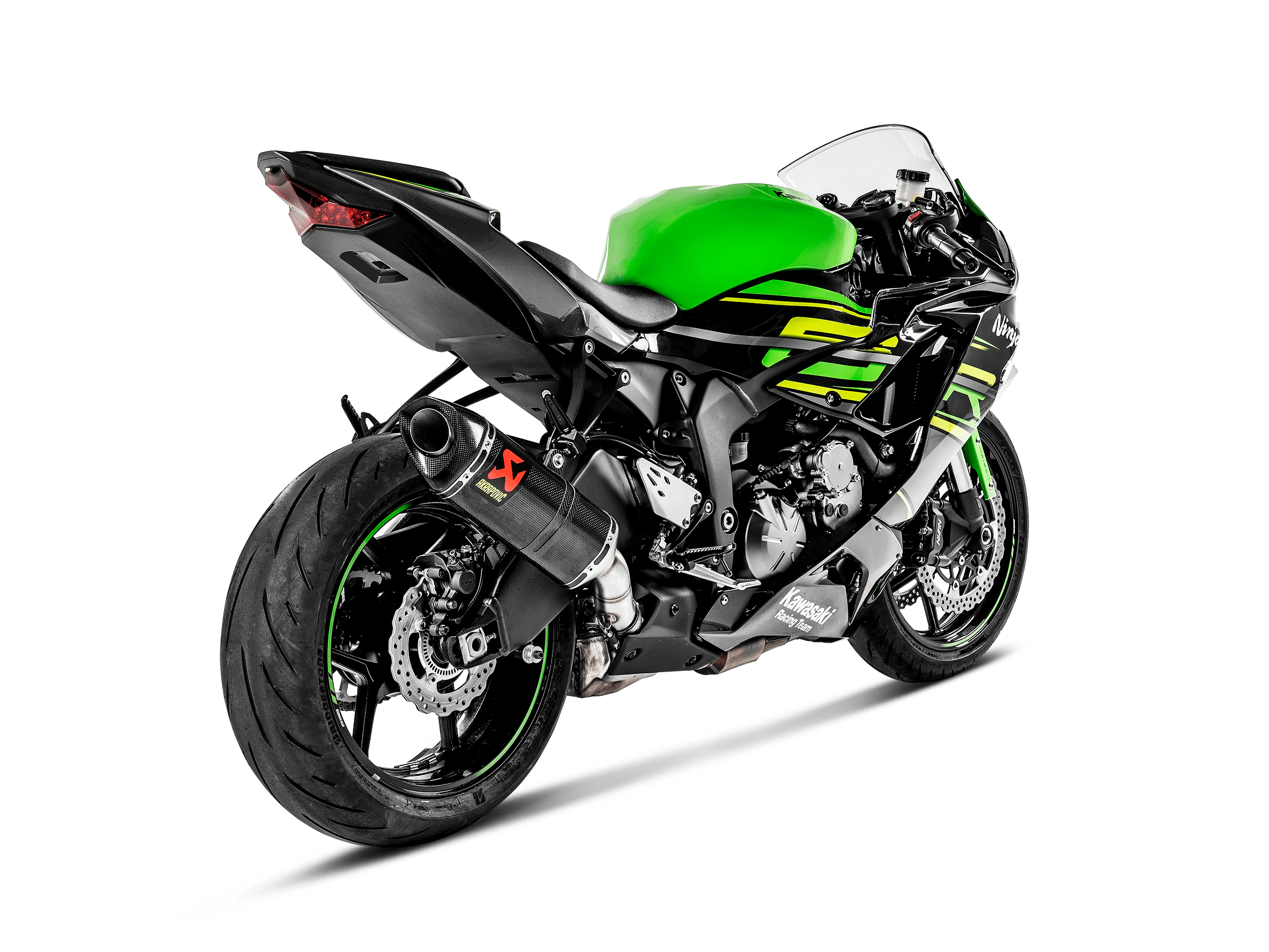 KAWASAKI NINJA ZX-6R Akrapovič Slip-On Line (Carbon) 2009-2026 - immagine 3