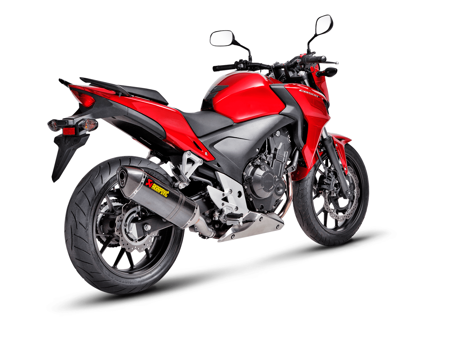 HONDA CB 400 F Akrapovič Slip-On Line (Carbon) 2013-2015 - immagine 3