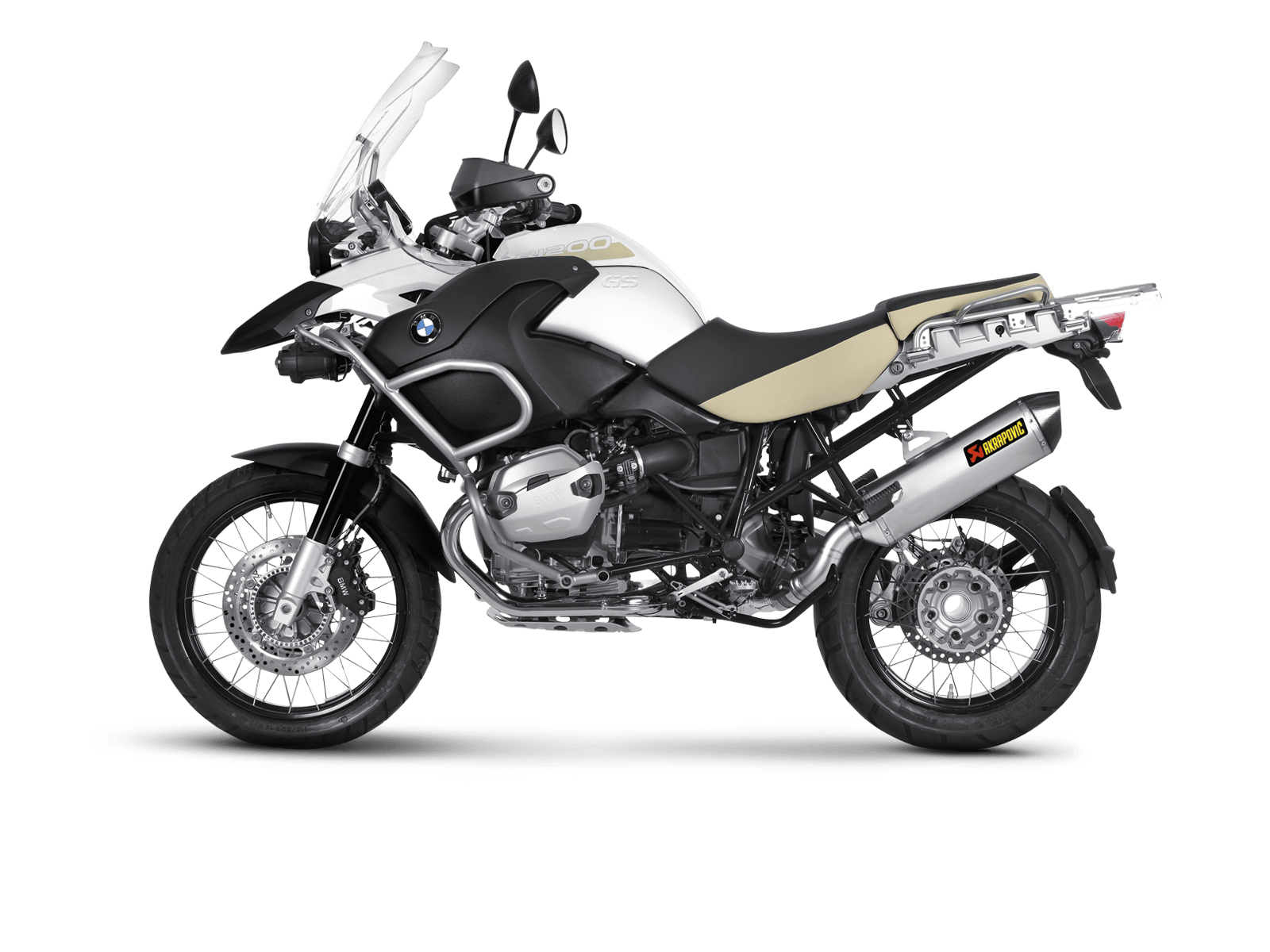 BMW R 1200 GS Akrapovič Slip-On Line (Titanium) 2010-2012 - Image 3