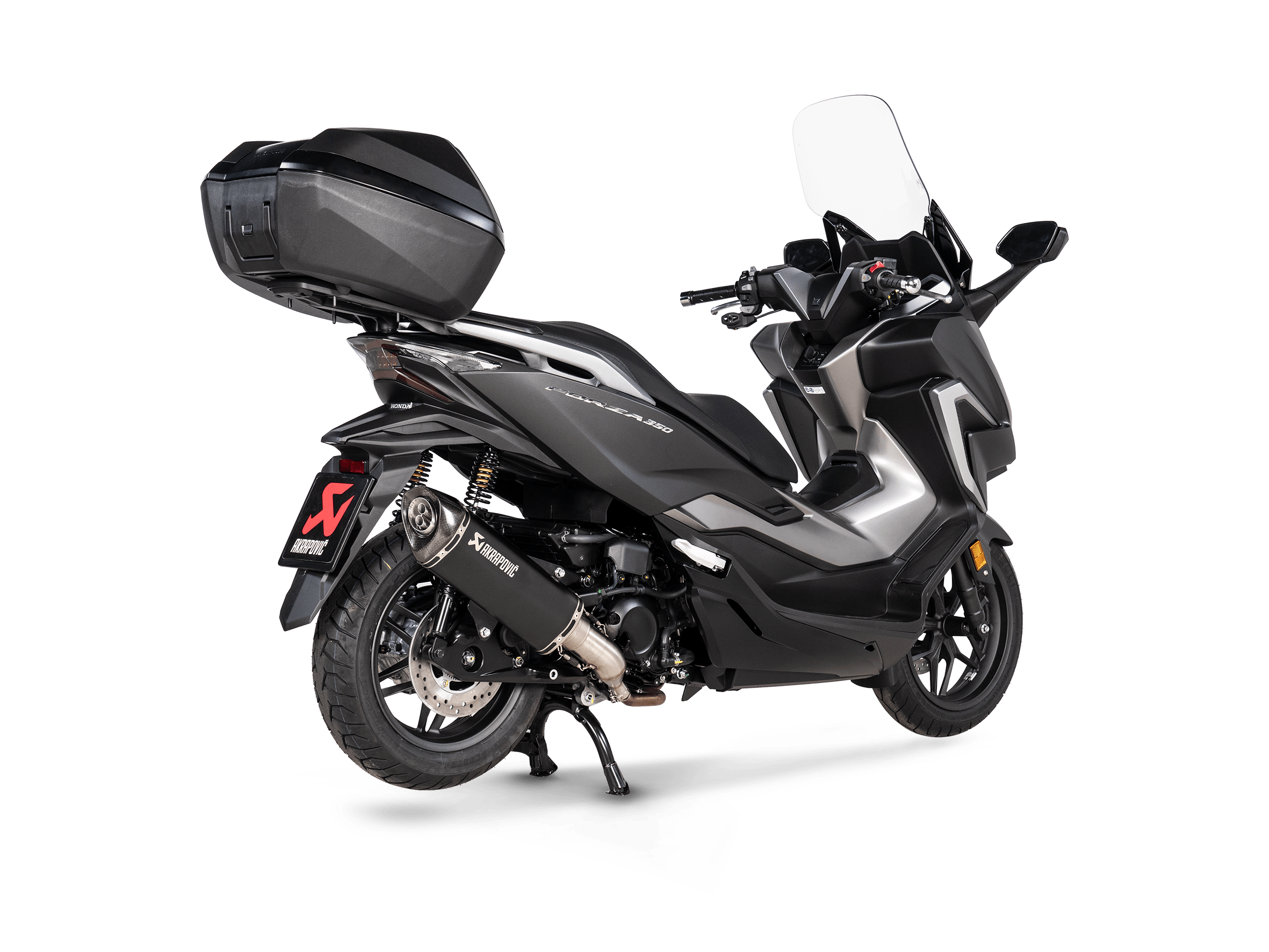 HONDA FORZA 350 Akrapovič Slip-On Line (SS) 2021-2024 - immagine 3