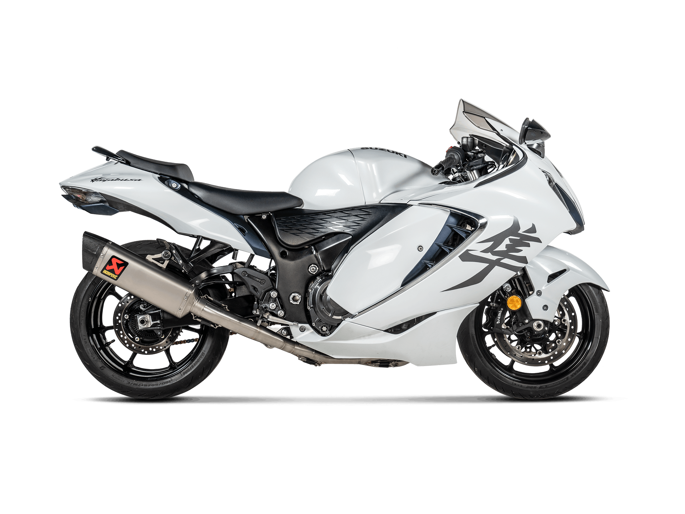 SUZUKI GSX-1300 R HAYABUSA Akrapovič Racing Line (Titanium) 2021-2026 - Slika 2