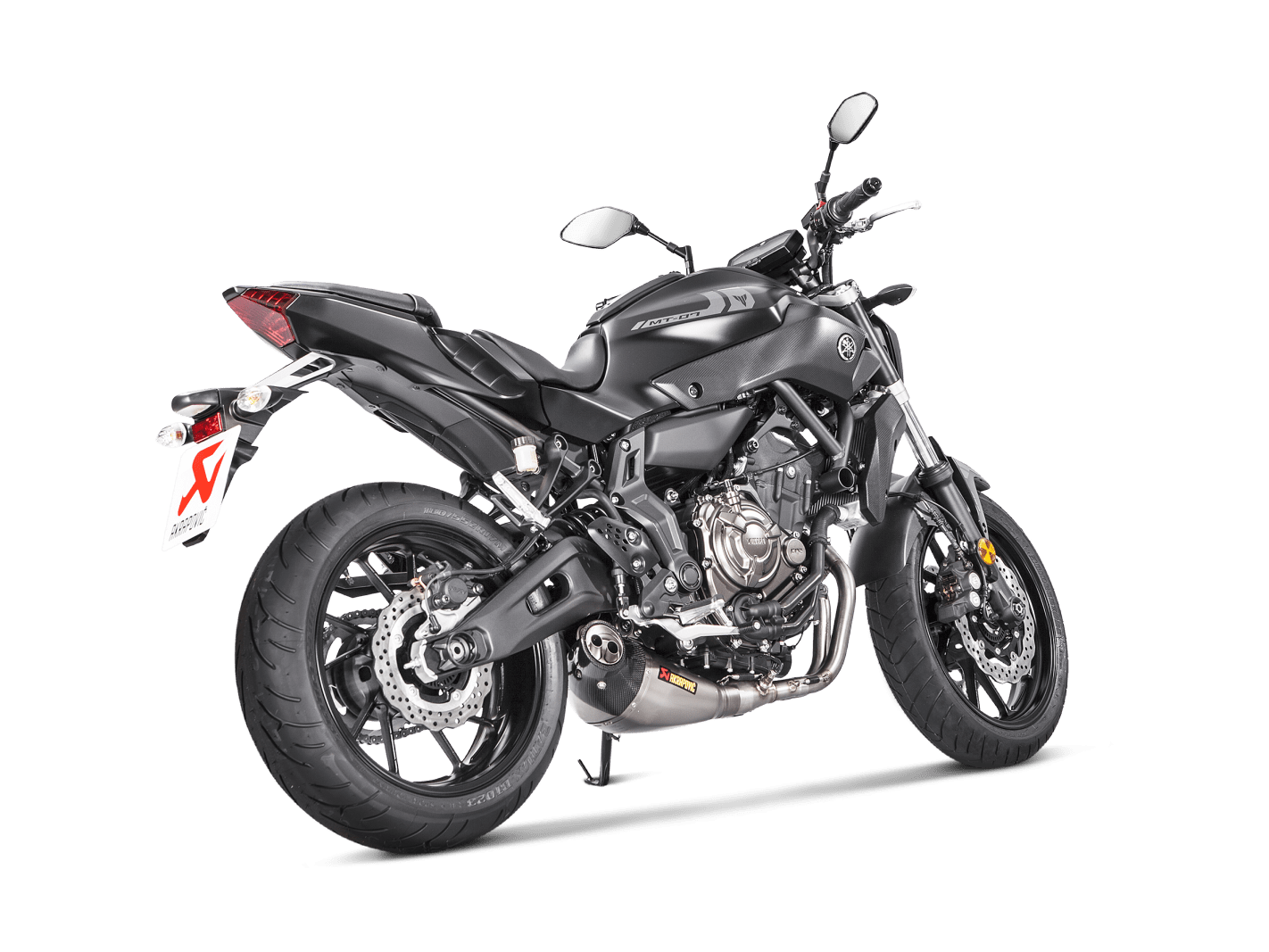 YAMAHA MT-07 Akrapovič Racing Line (Titanium) 2014-2020 - immagine 3