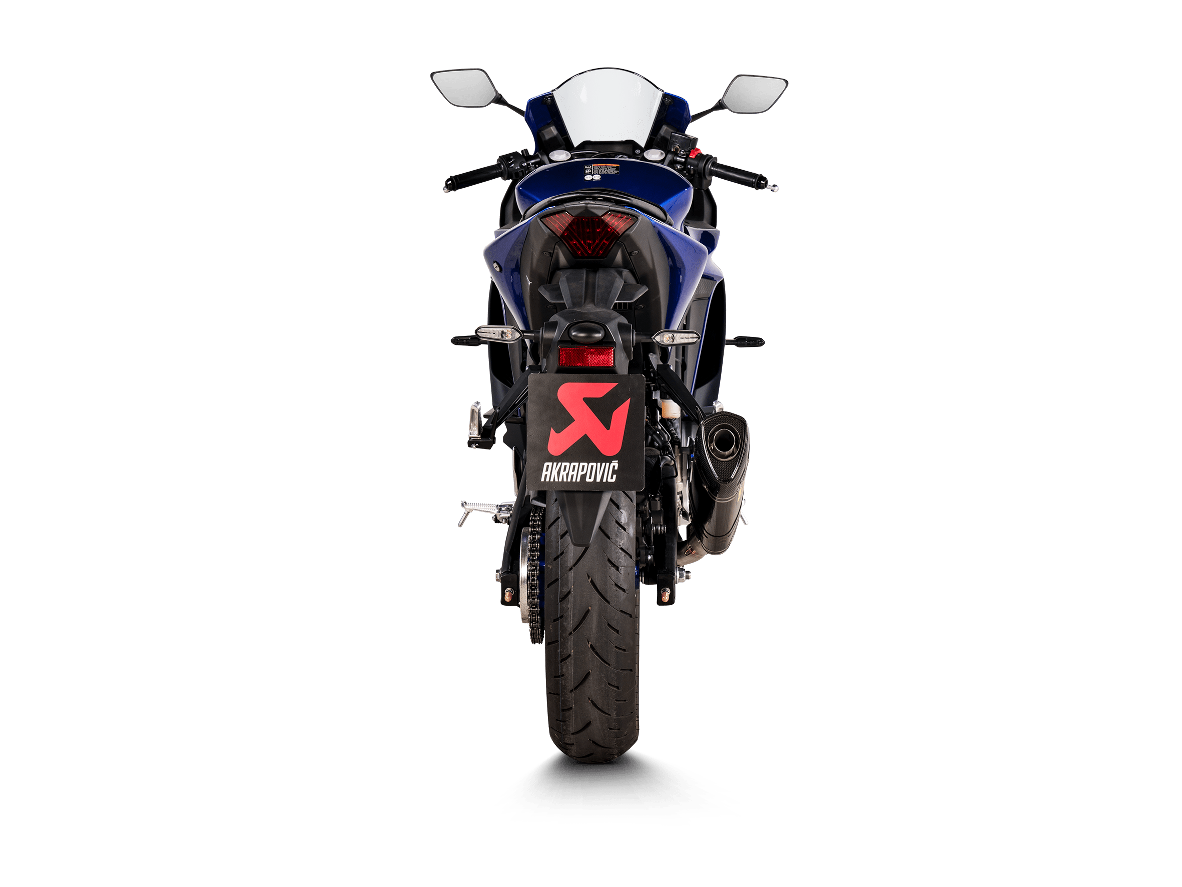 YAMAHA R3 Akrapovič Slip-On Line (Carbon) 2022-2026 - Image 4